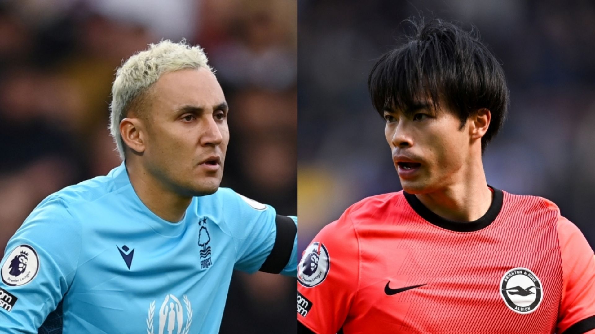 Keylor Navas Nottingham Forest Kaoru Mitoma Brighton