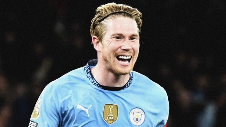 Kevin De Bruyne Manchester City 1-1