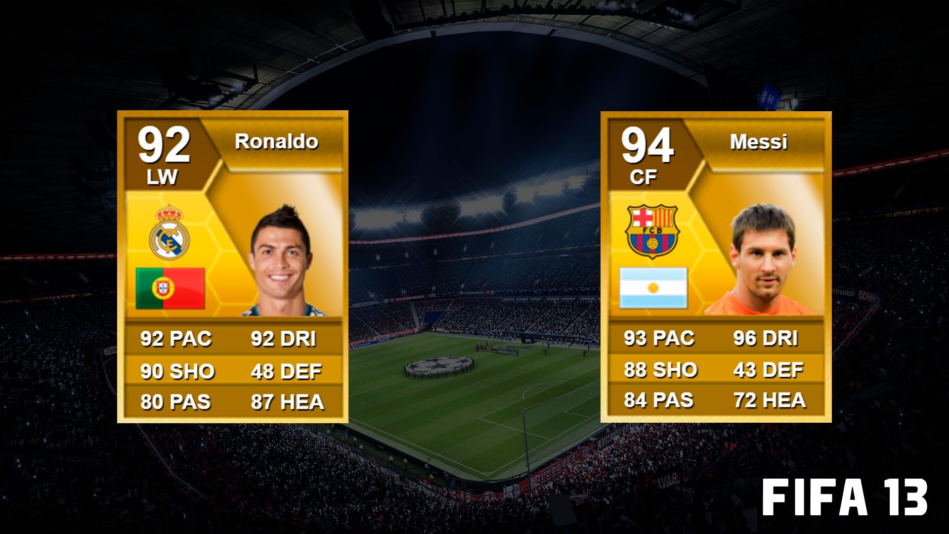 FIFA 13 - CR7 x Messi