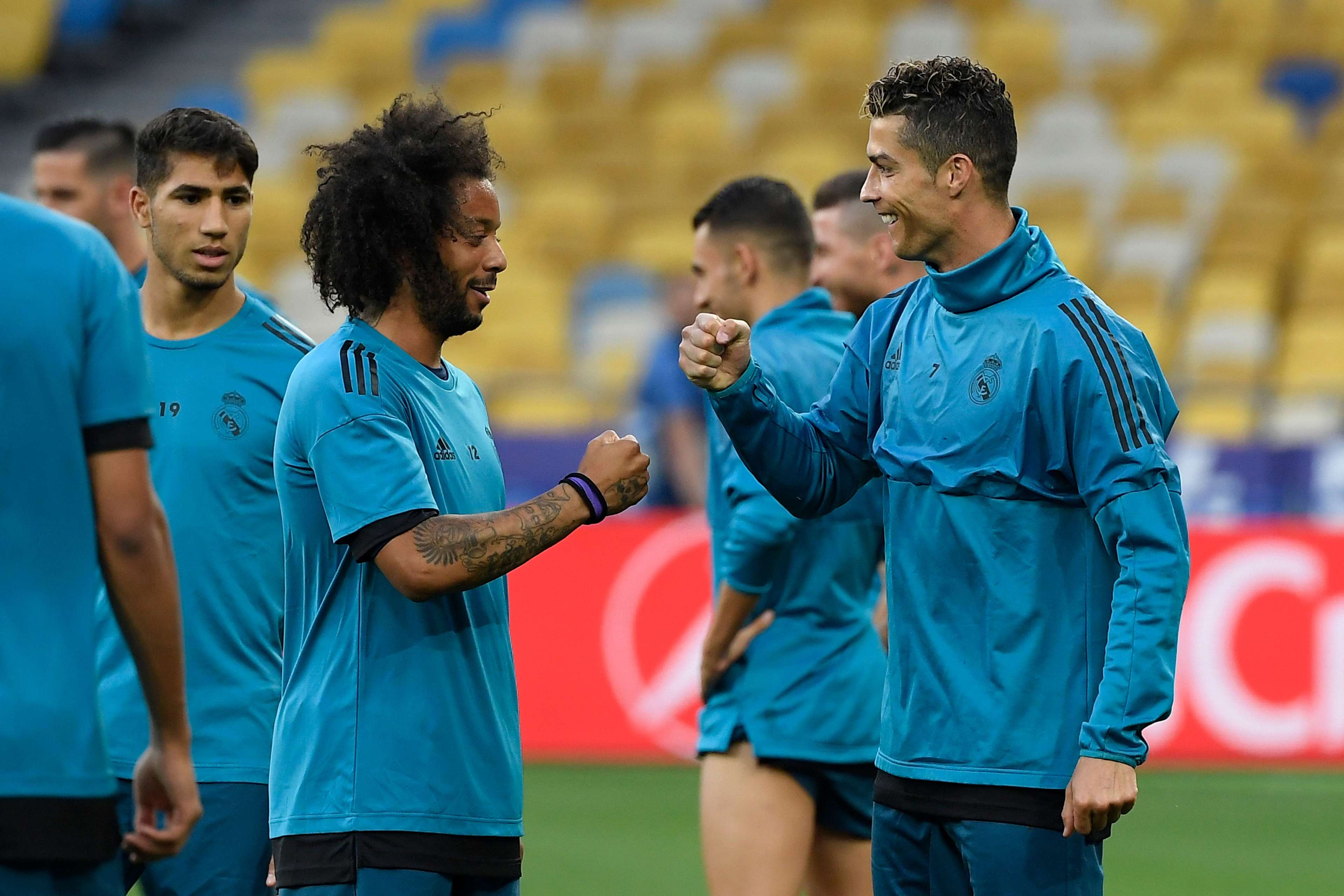 Marcelo Cristiano Ronaldo Real Madrid final UEFA Champions League 2018