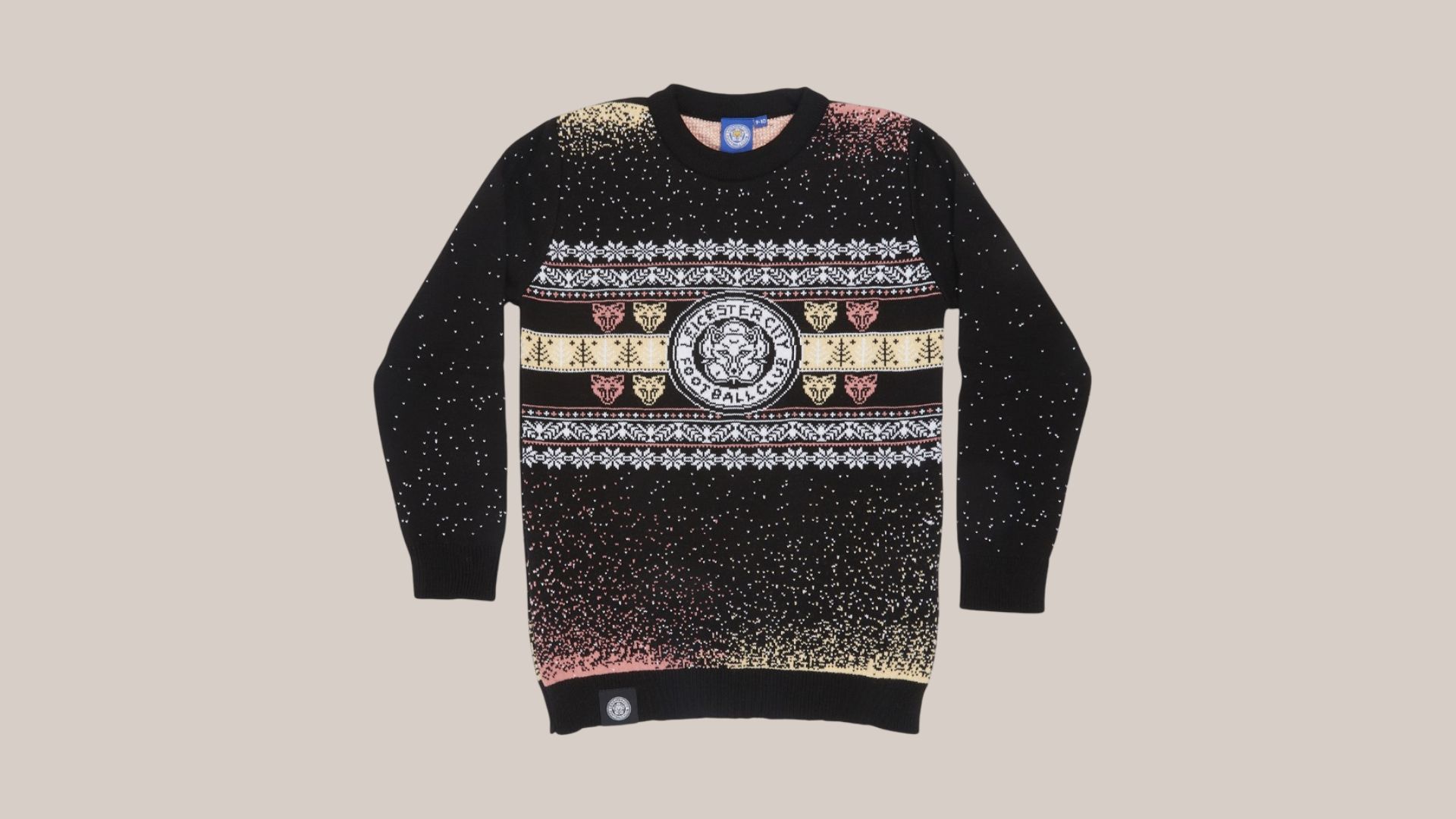 Leicester City Fairisle Graffiti Christmas Jumper