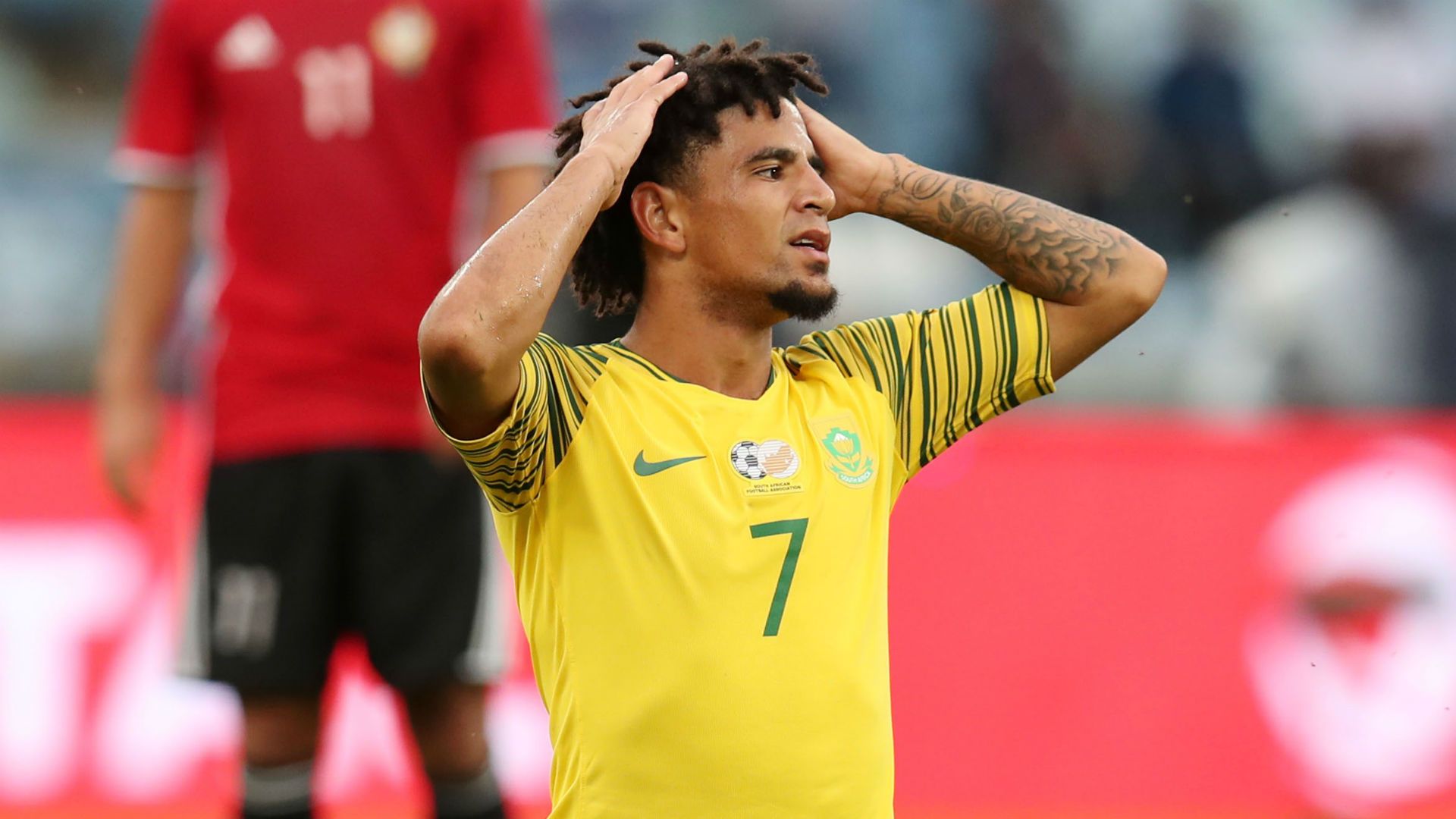 Keagan Dolly Bafana Bafana v Libya, September 2018