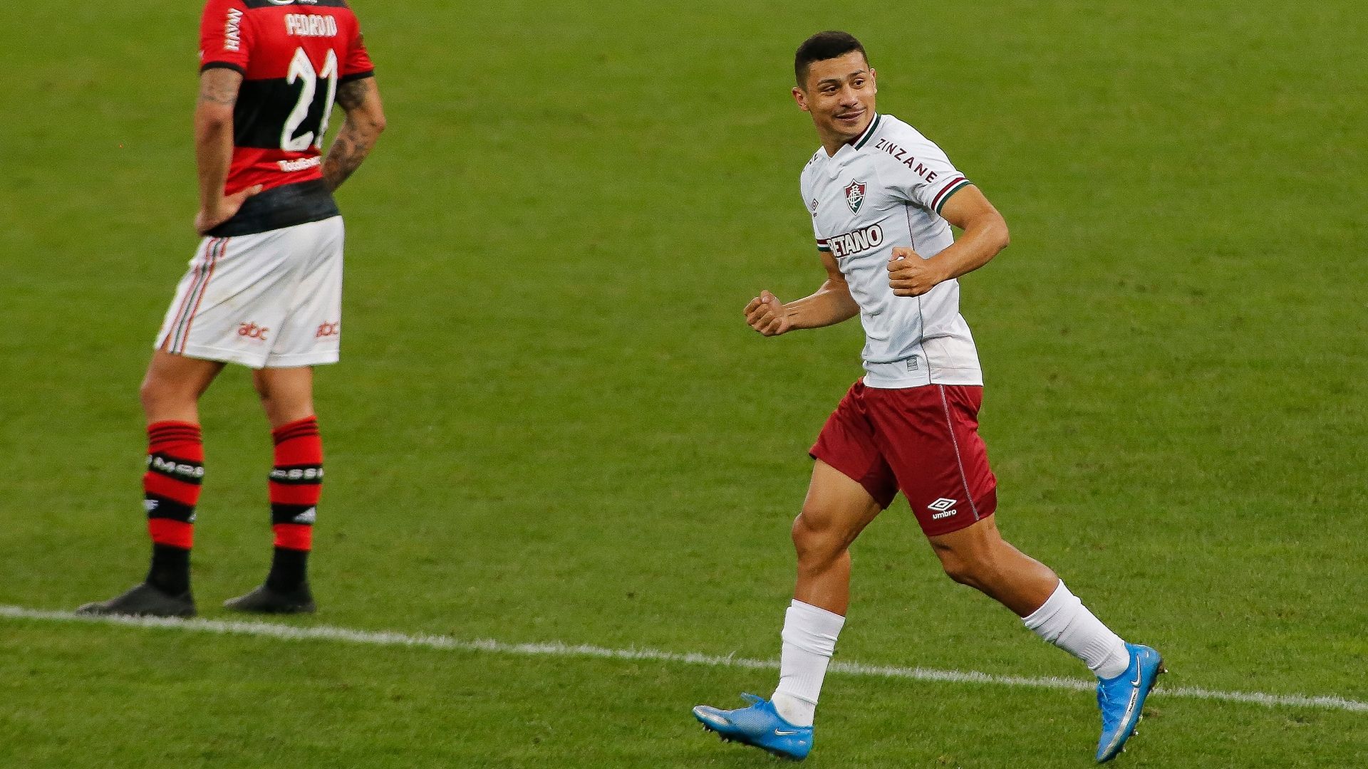 Andre Fluminense goal Flamengo Serie A 2021