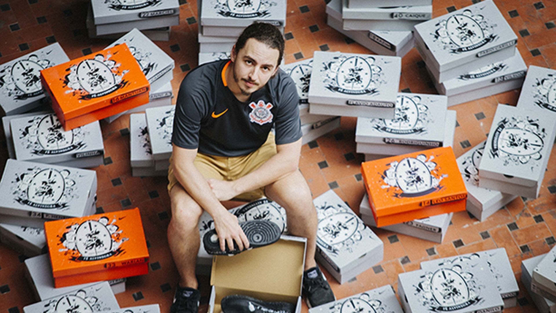 Nike tenis titulo brasileiro Corinthians 2017