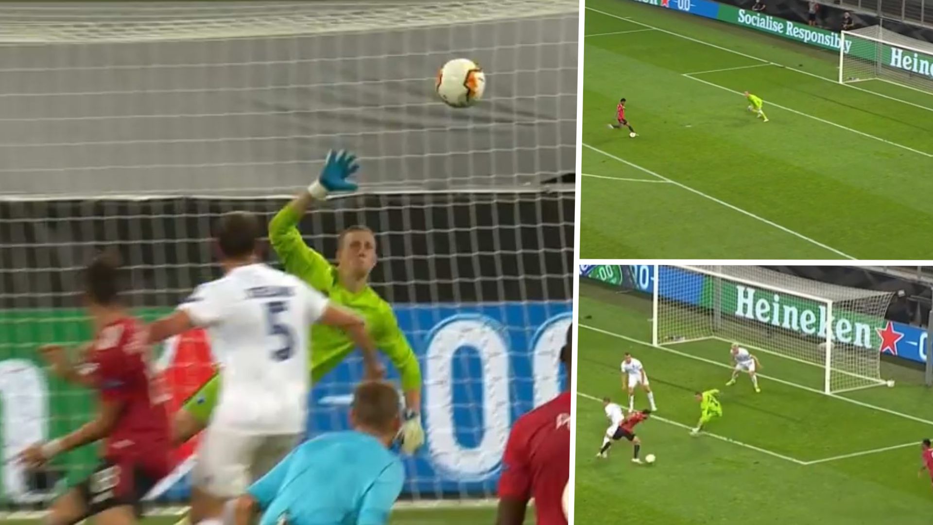 MANCHESTER UNITED KOPENHAGEN KEEPER GFX PARADEN EUROPA LEAGUE