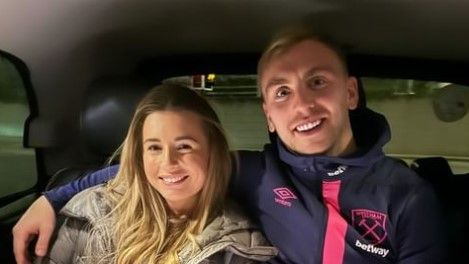 Jarrod Bowen Dani Dyer hat-trick ball