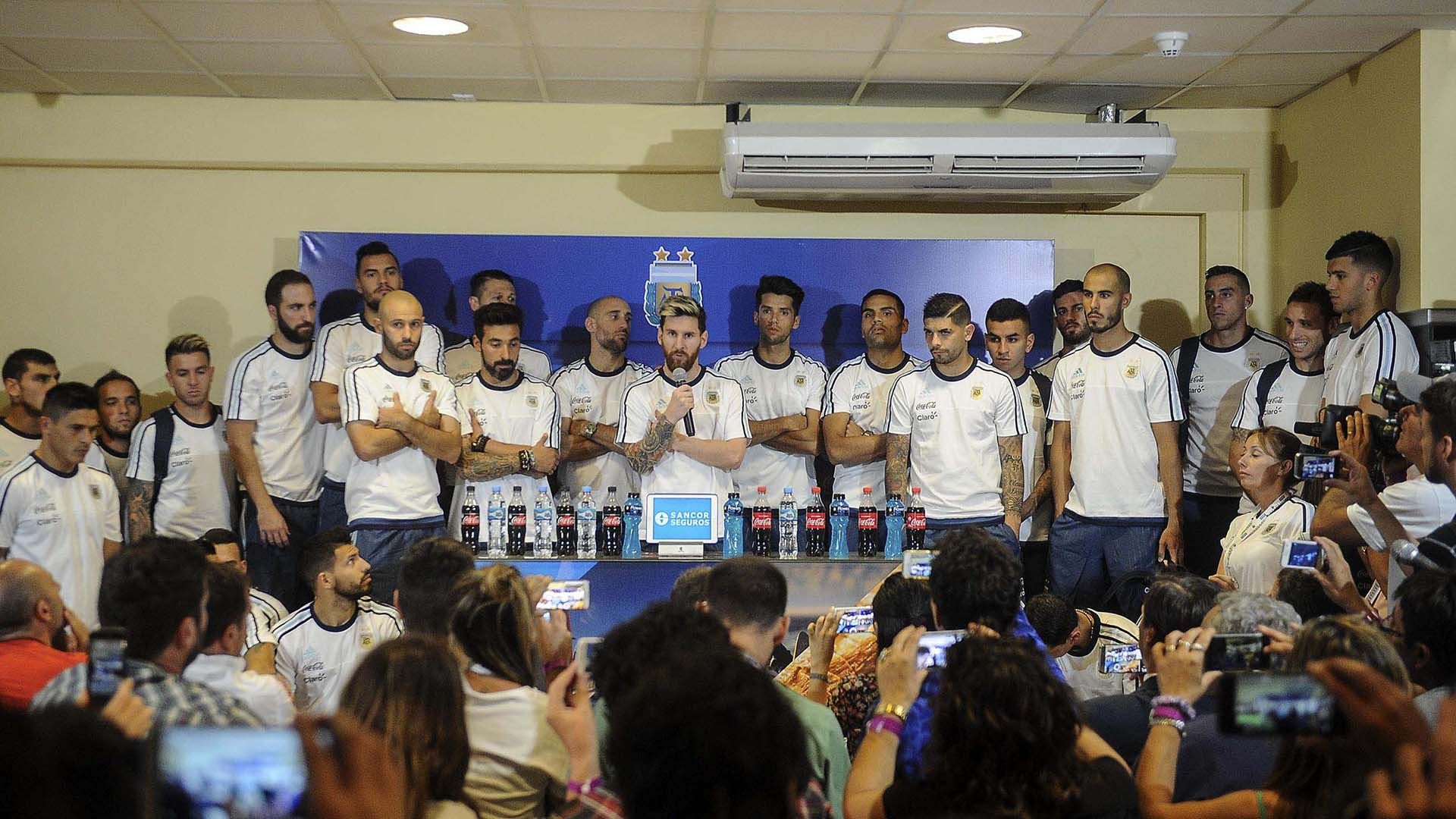 Argentina Messi conferencia de prensa 16112016