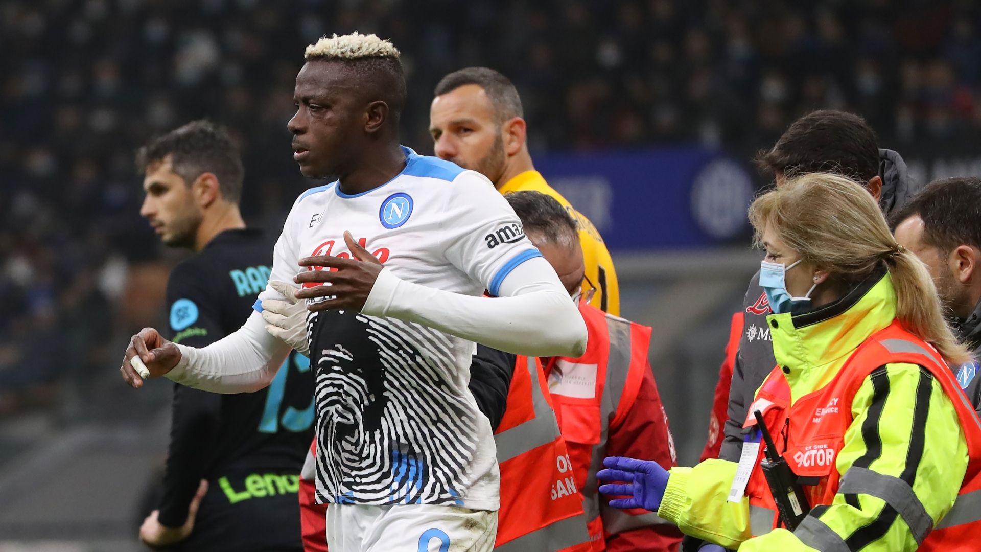 Napoli Osimhen injury 21-22