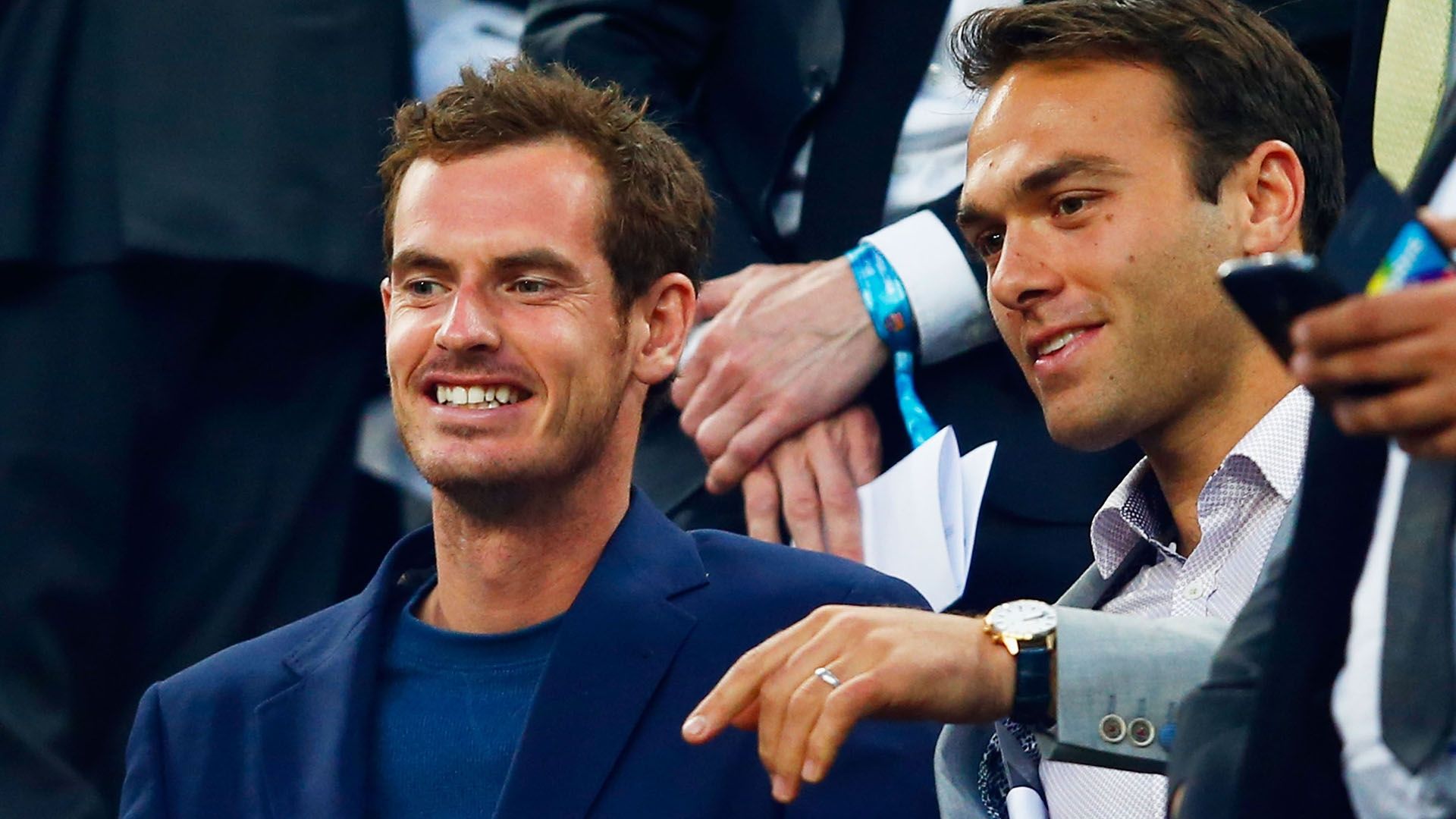 Andy Murray Barcelona Paris Saint Germain Champions League 21042015