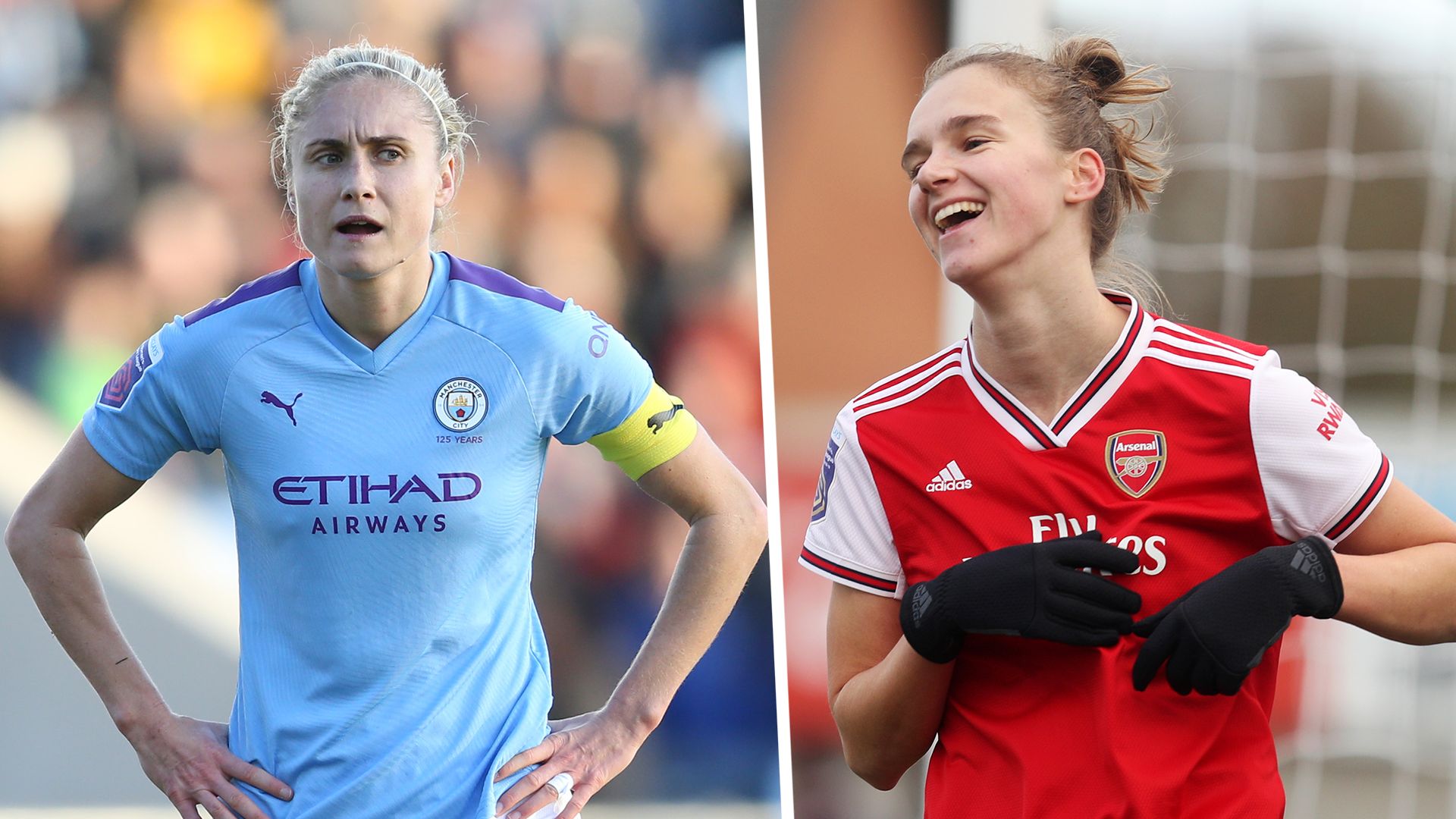 Steph Houghton Vivianne Miedema Man City Arsenal split