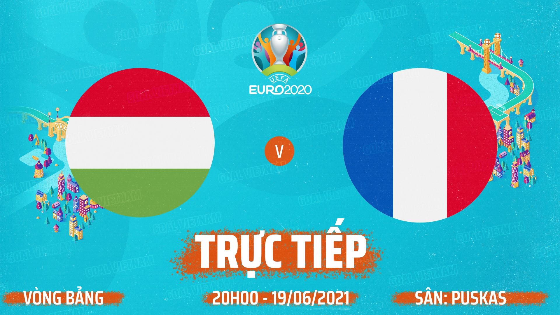 Live Hungary vs Phap