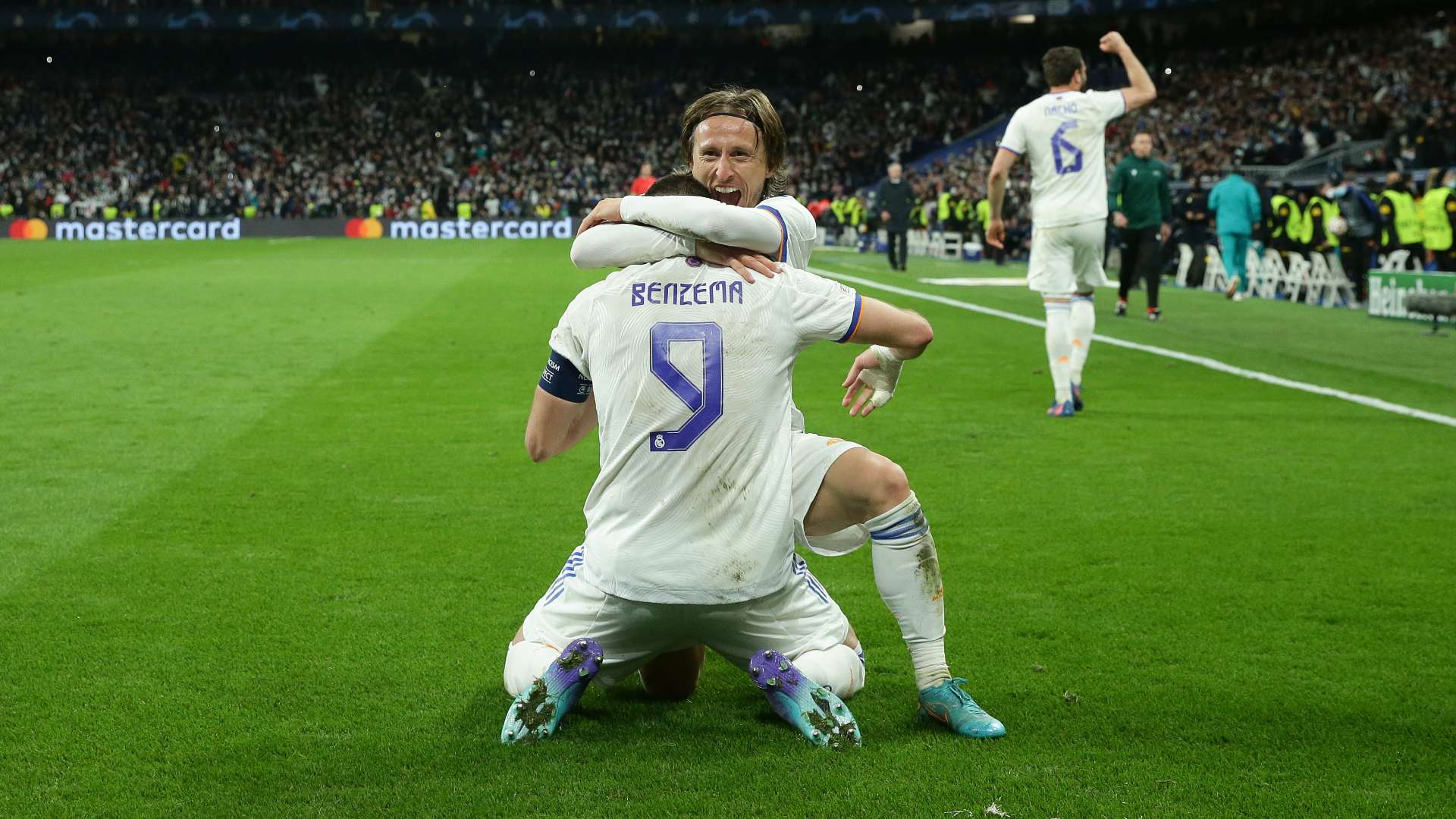 karim benzema luka modric real madrid 2022