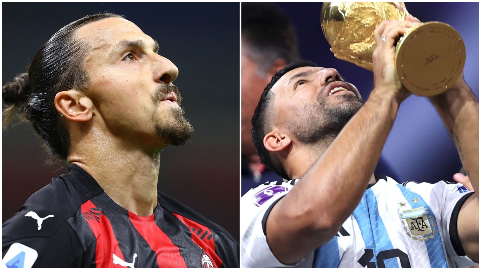 Zlatan Ibrahimovic, Sergio Aguero GFX