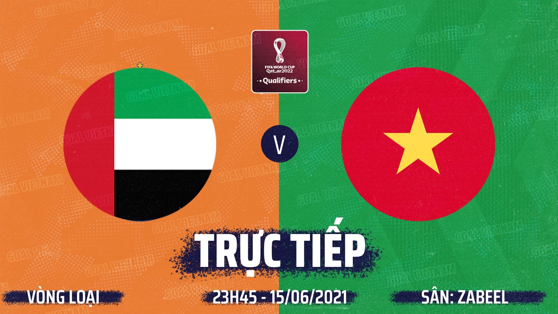 Live UAE vs Vietnam 2022 World Cup Qualifers GFX