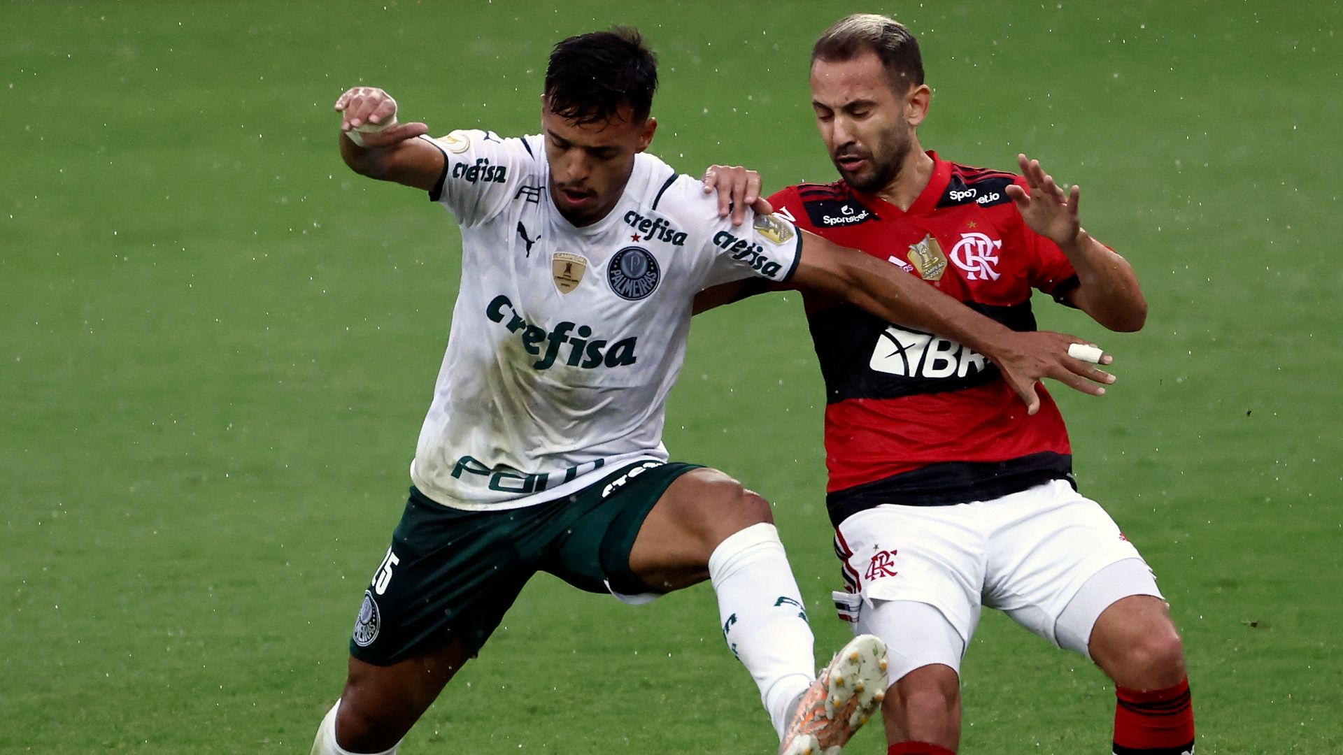 Gabriel Menino e Everton Ribeiro - Flamengo x Palmeiras Brasileirão Série A 30052021