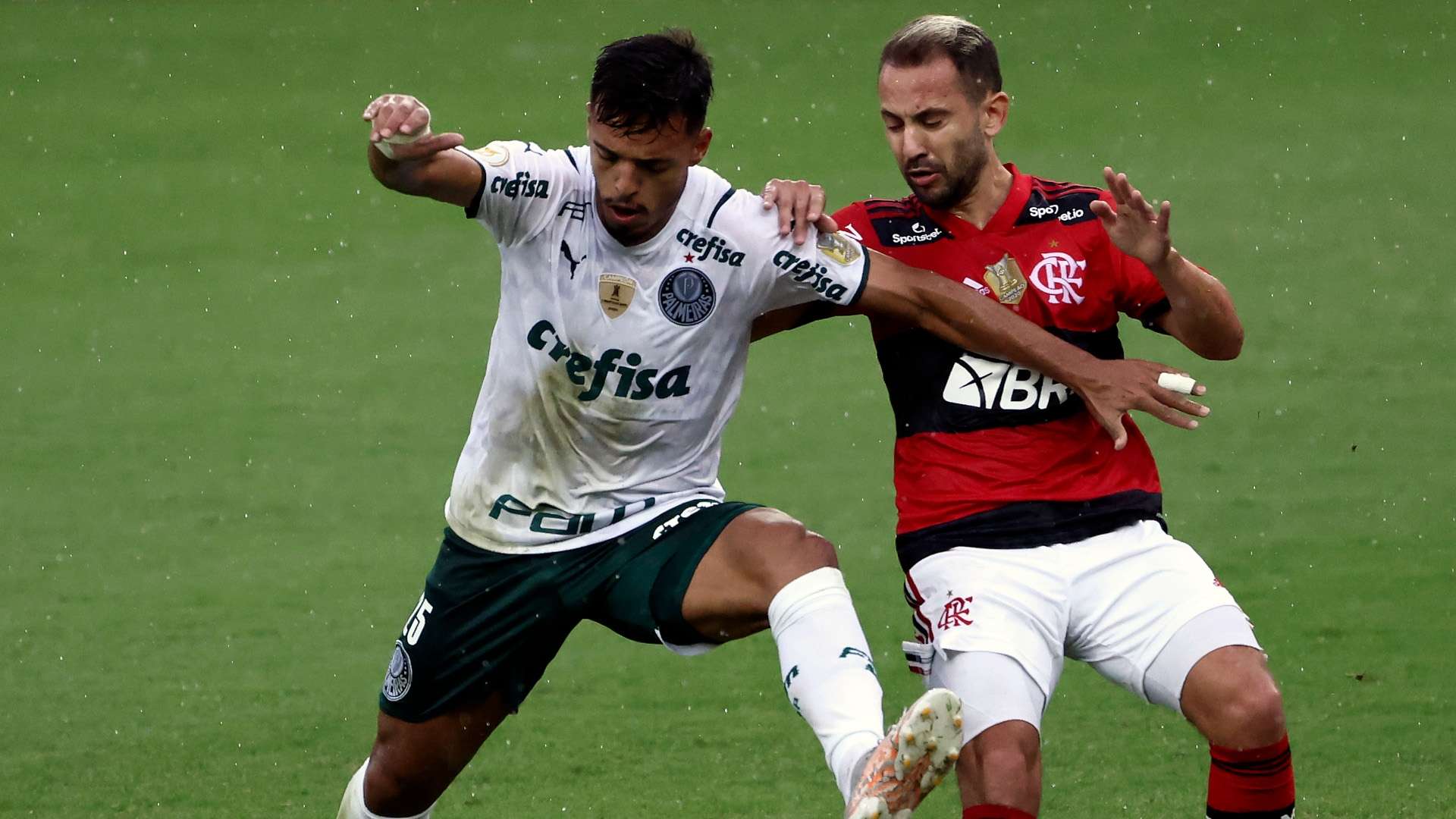 Gabriel Menino e Everton Ribeiro - Flamengo x Palmeiras Brasileirão Série A 30052021