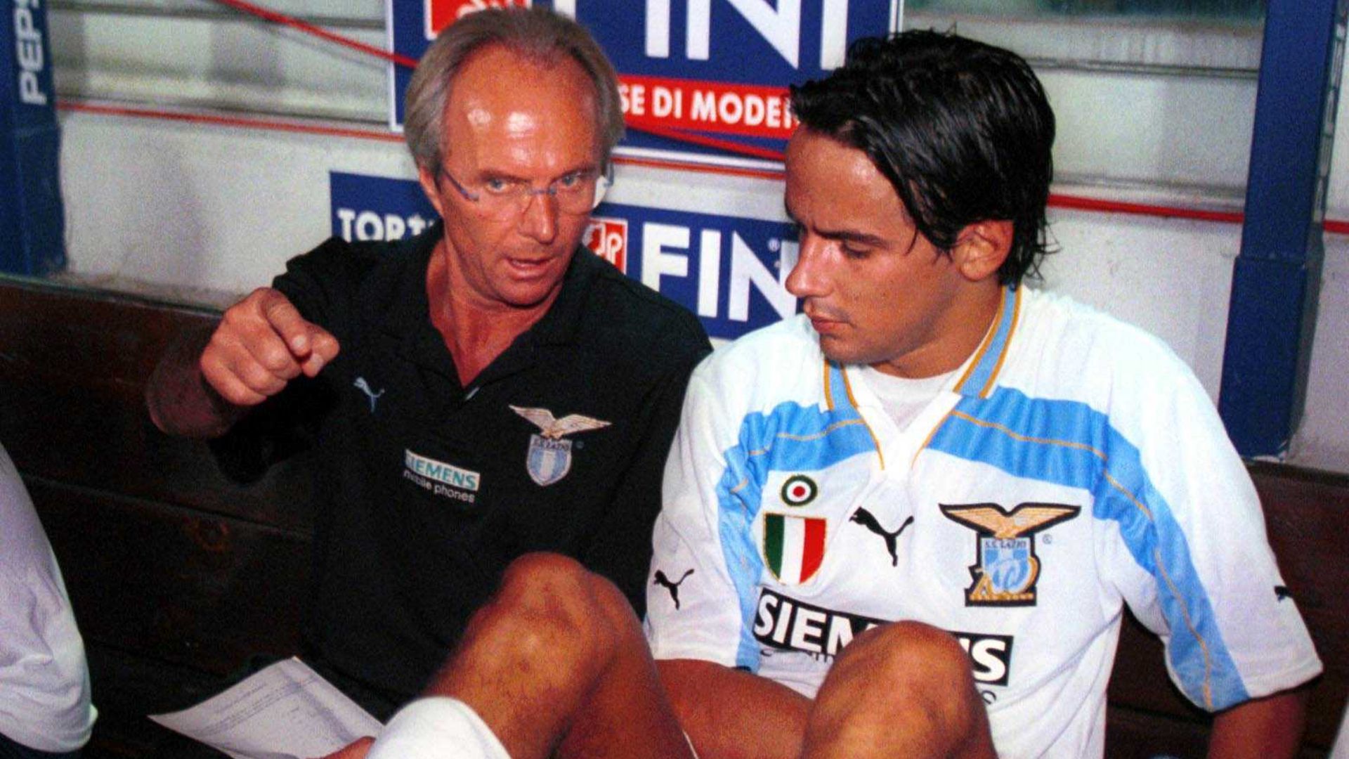 Eriksson Simone Inzaghi Lazio