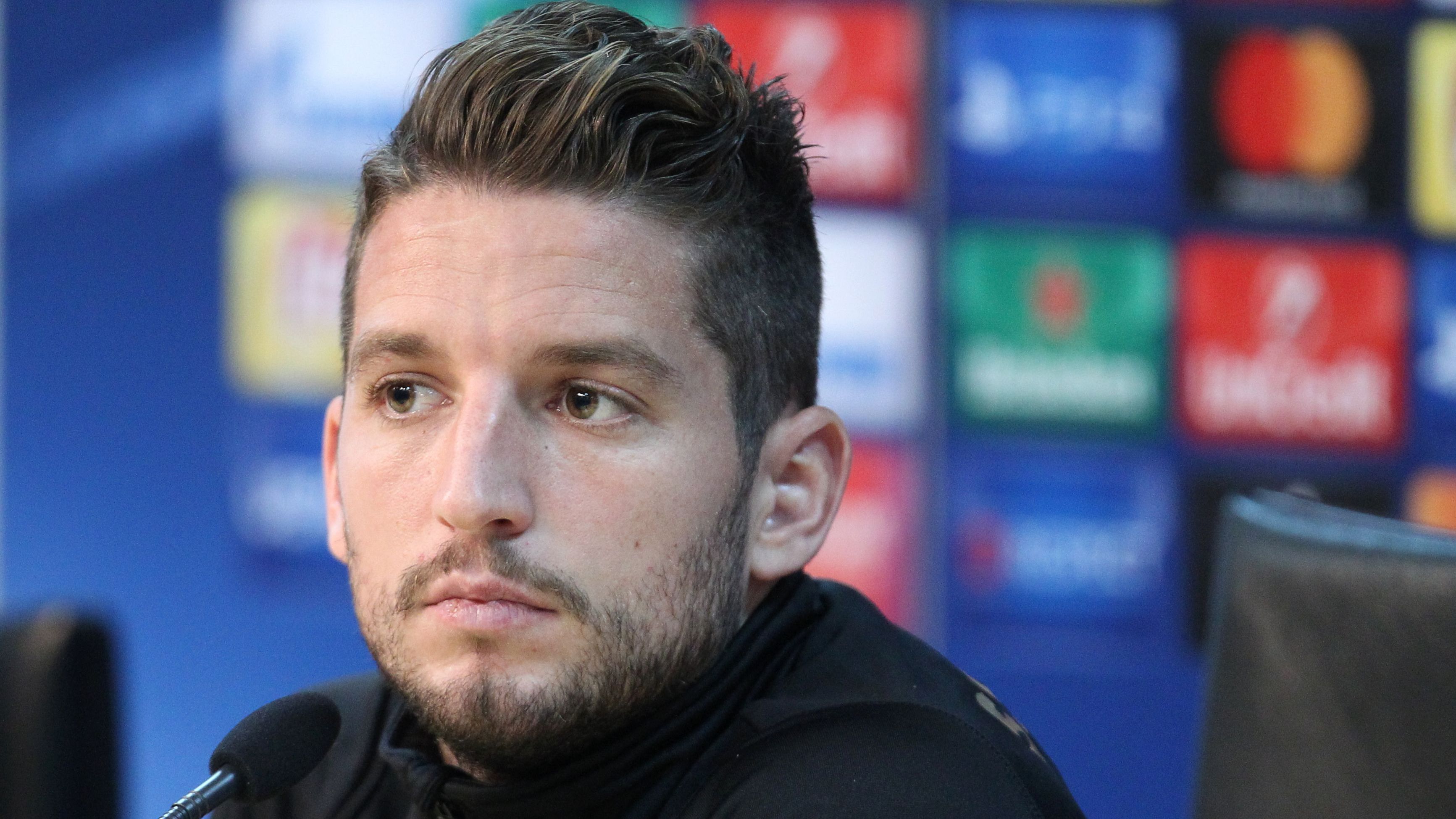 Mertens press conference Napoli
