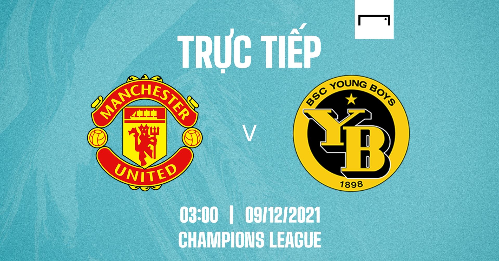 Live Manchester United vs Young Boys Champions League 2021/22 GFX