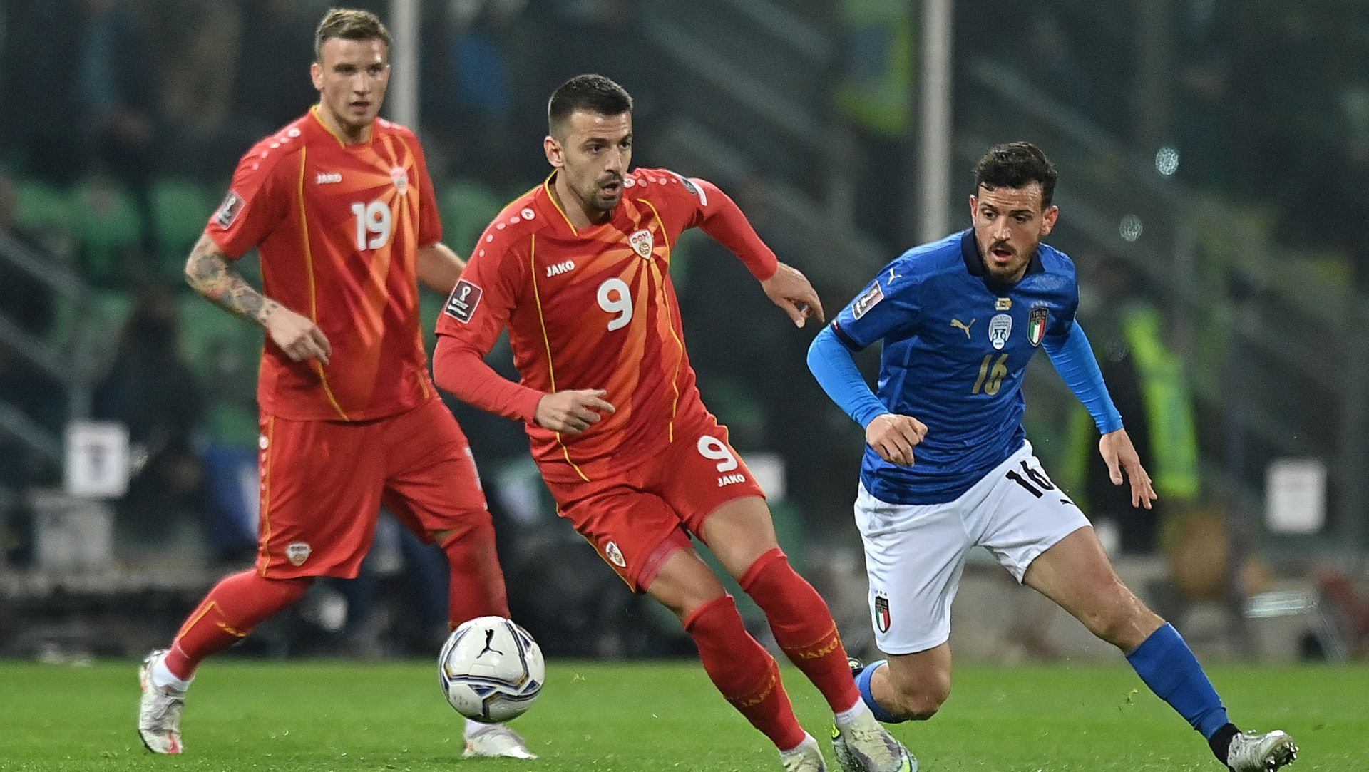 Trajkovski Florenzi Italia Macedonia 2022