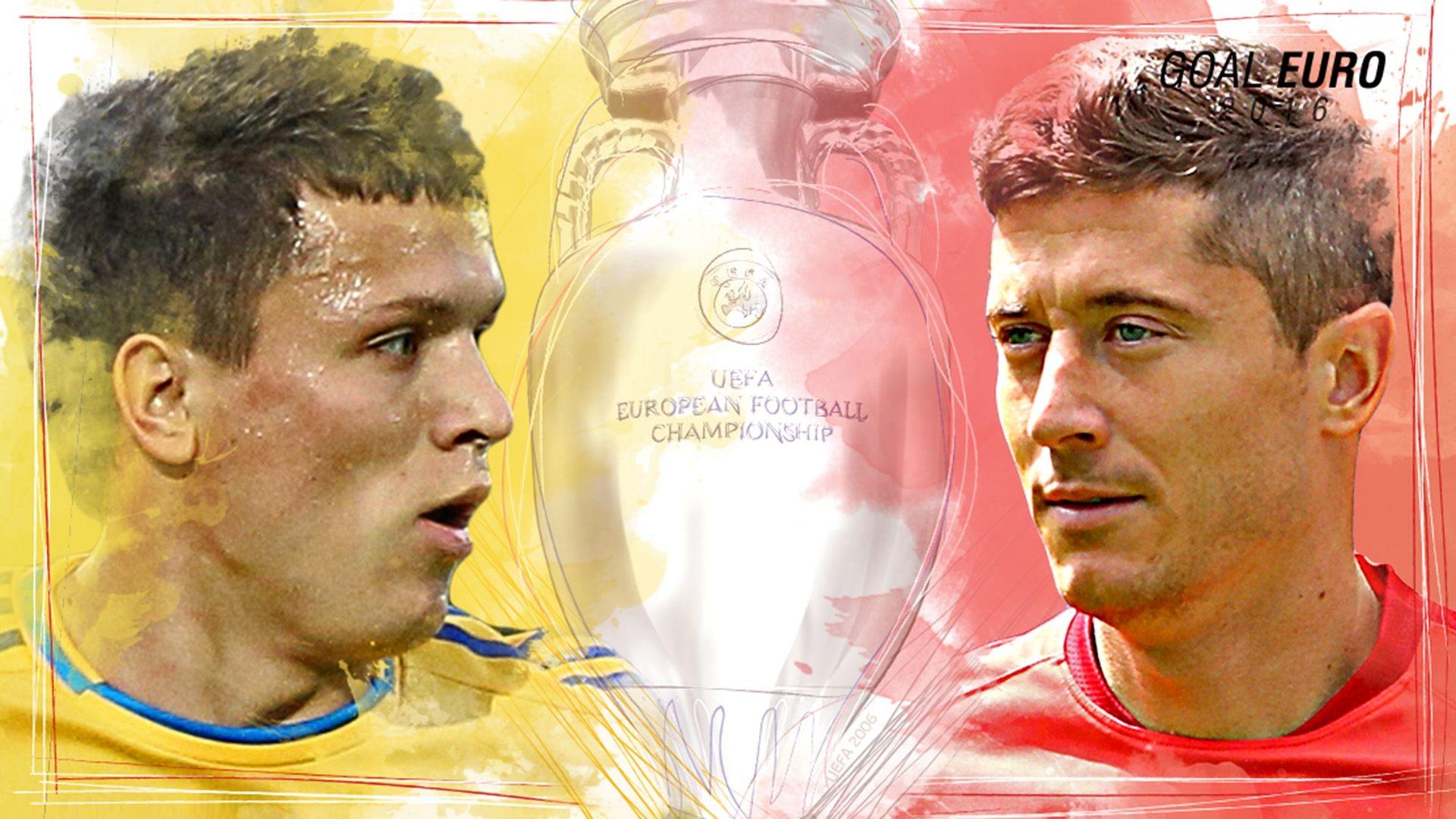 GFX EURO16 Ukraine Poland Euro 2016