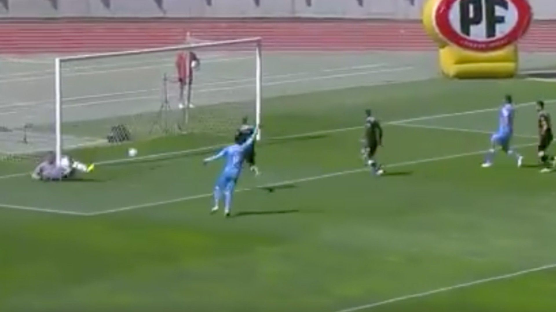 Santiago Morning Arica 2020 Gol Eduardo Vilches