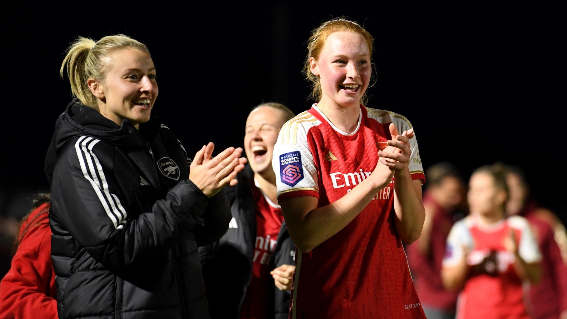Leah Williamson Katie Reid Arsenal Women 2023-24