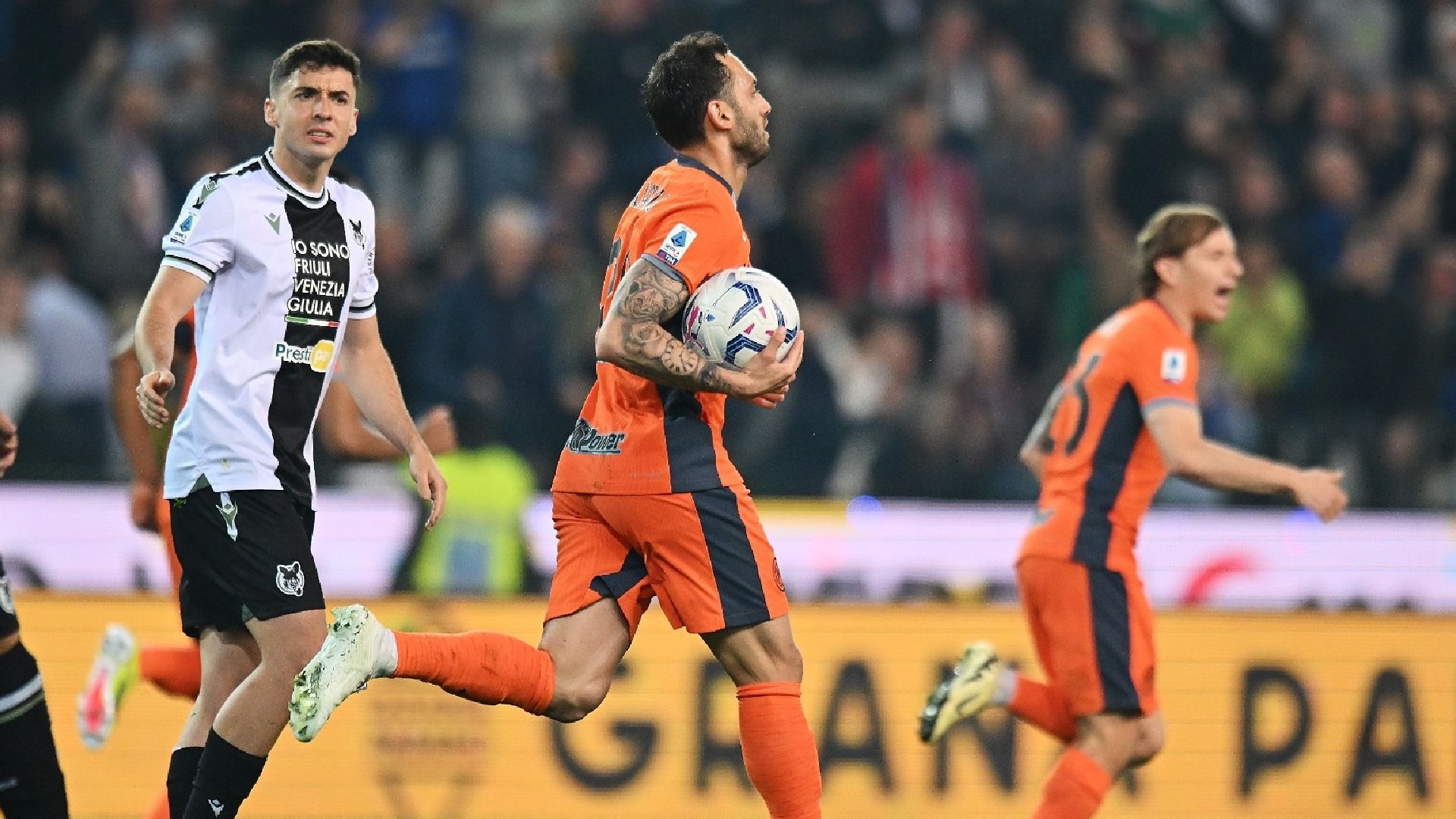 Hakan Calhanoglu - Udinese vs Inter Milan Serie A 08042024