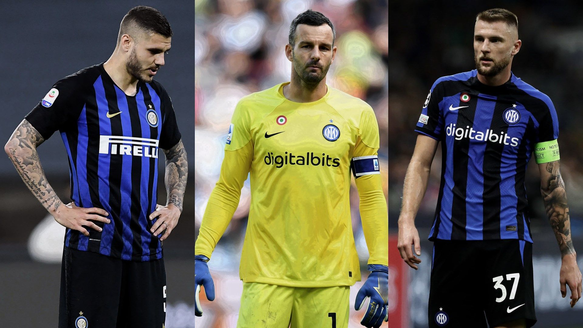 Icardi Handanovic Skriniar Inter