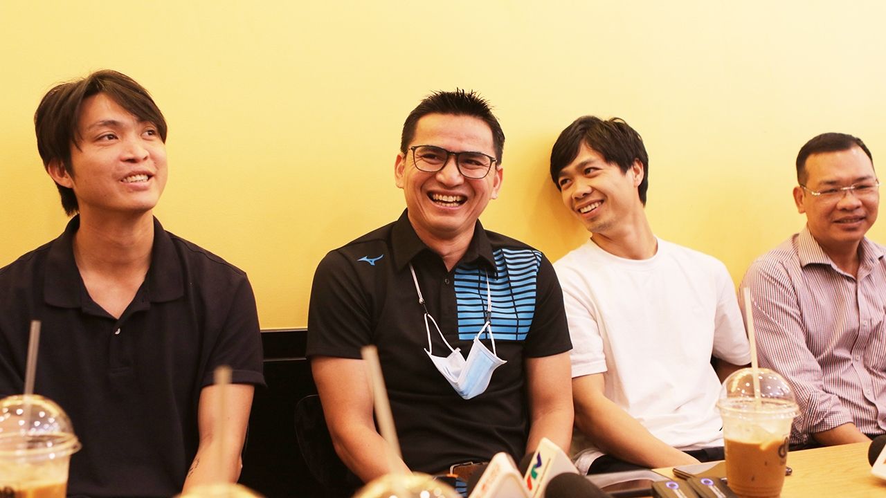 Kiatisuk Senamuang Nguyen Cong Phuong Nguyen Tuan Anh | Hoang Anh Gia Lai | V.League | Hoang Anh Gia Lai | V.League