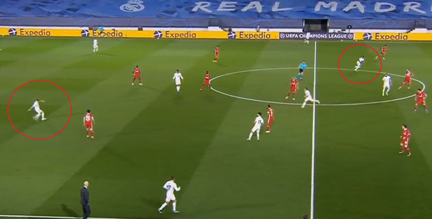 KROOS REAL MADRID LIVERPOOL ASSIST VINICIUS JUNIOR CHAMPIONS LEAGUE 06042021