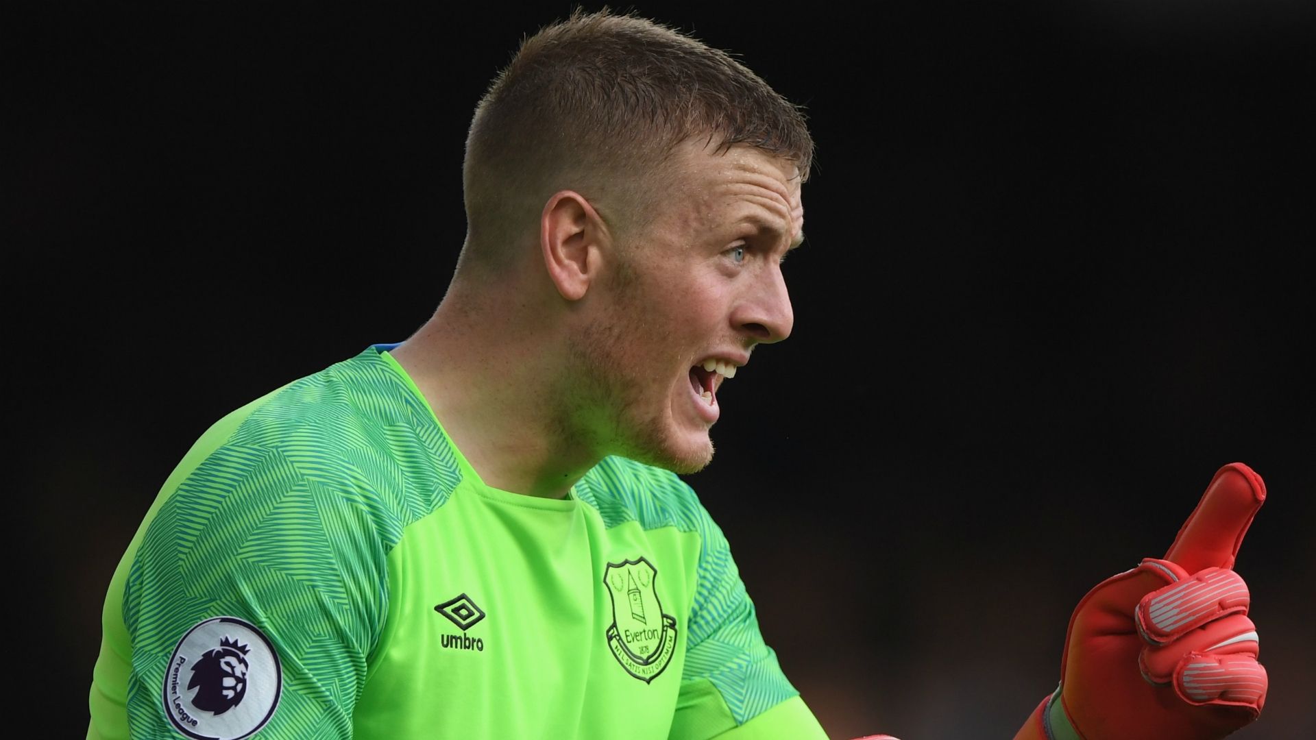 Jordan Pickford of Everton