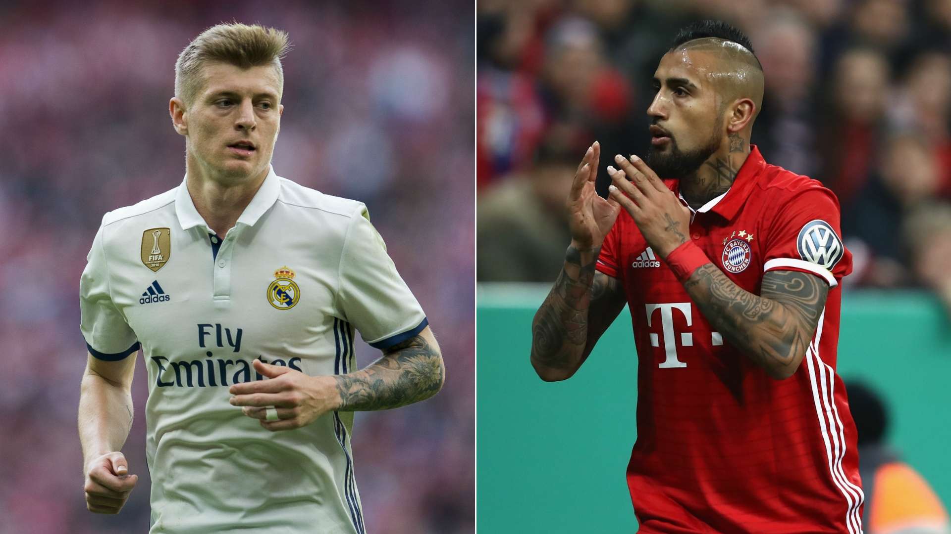 Toni Kroos - Arturo Vidal