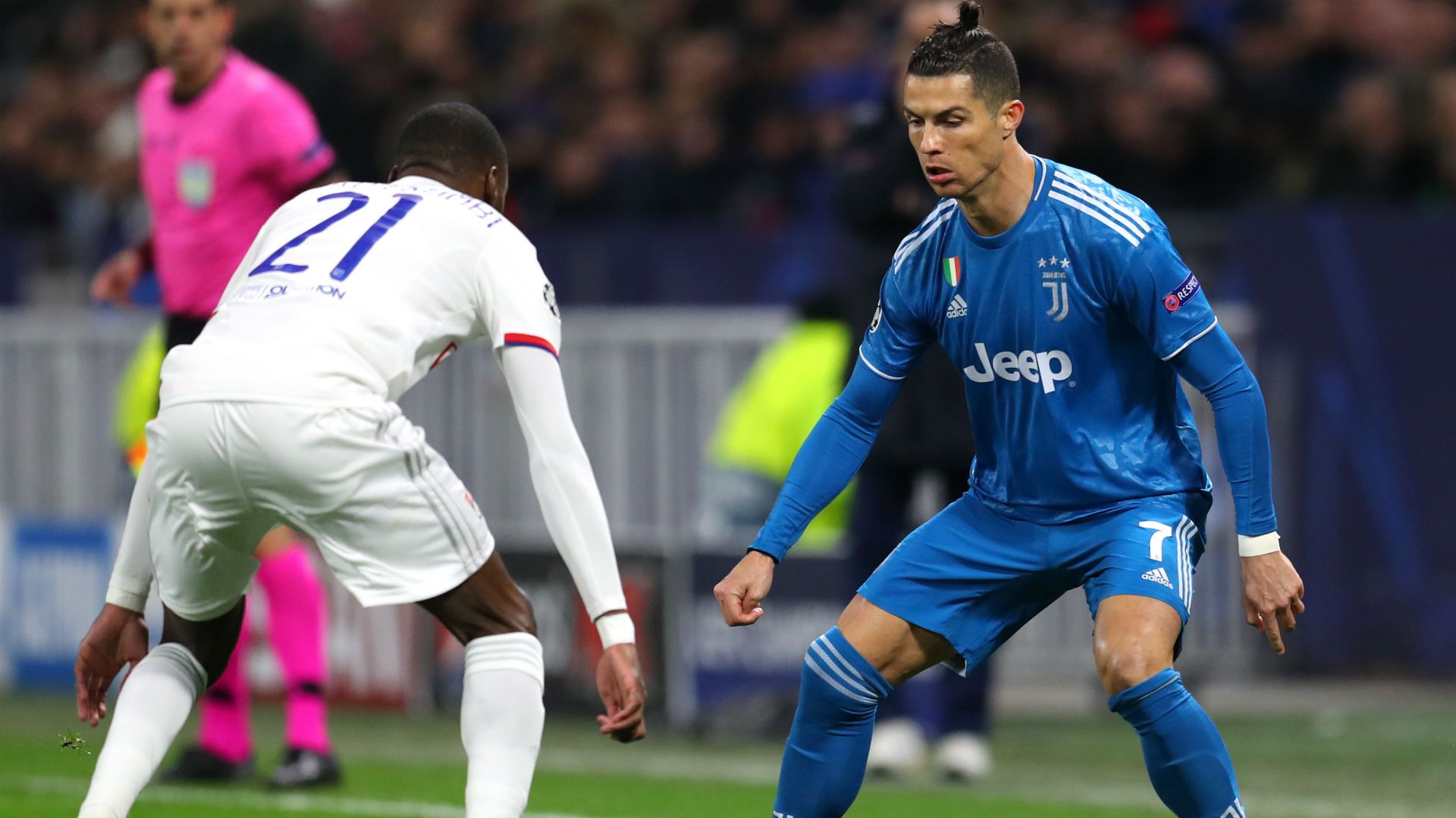 Cristiano Ronaldo Lyon Juventus Champions League 26022020