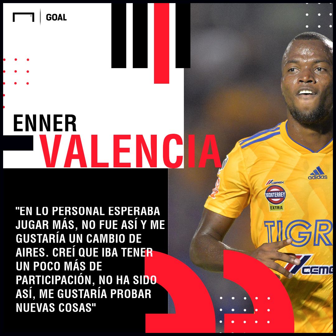 Gráfico Enner Valencia
