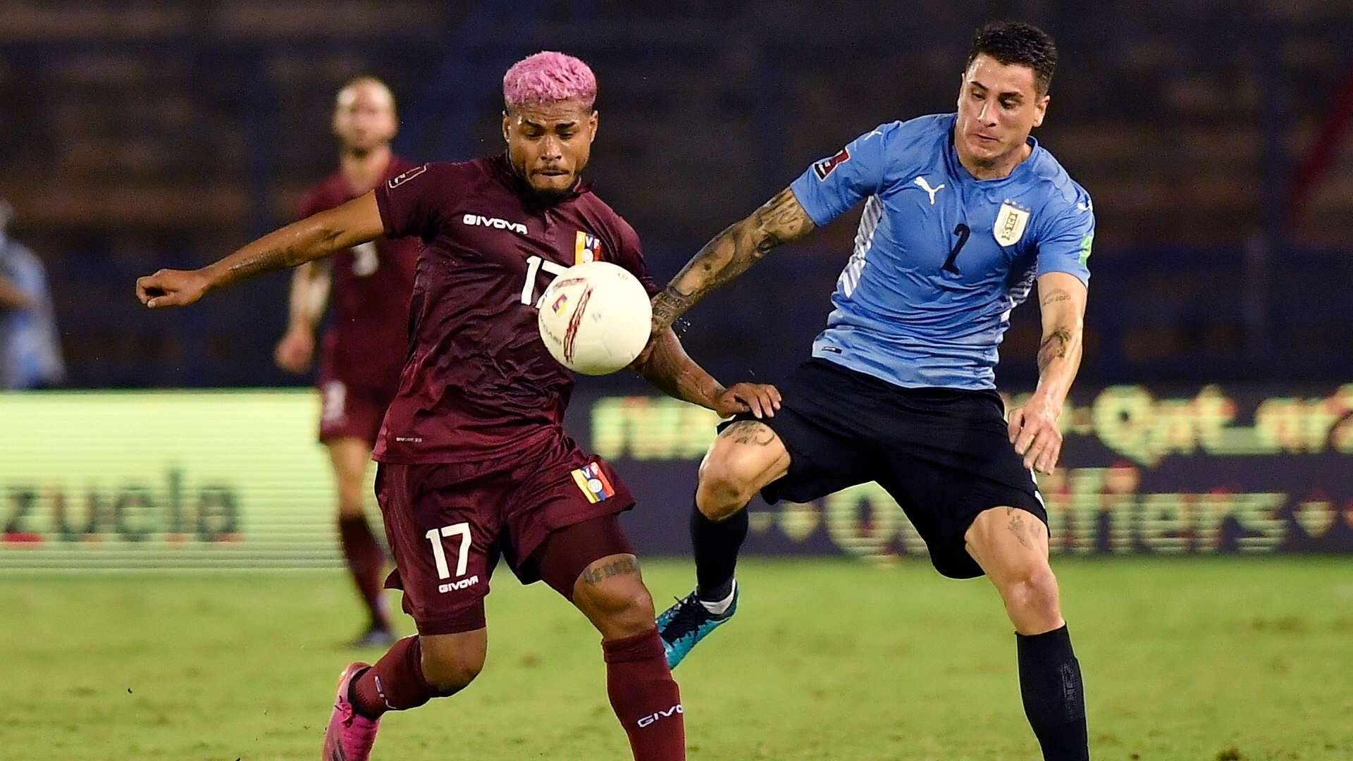080621 Venezuela Uruguay Josef Martínez y Josema Giménez