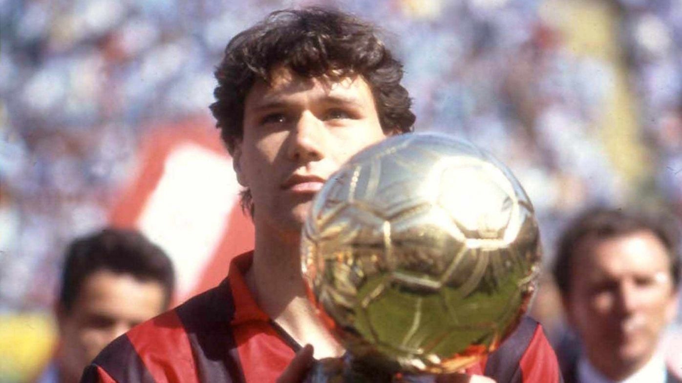 Marco Van Basten Milan Ballon D'or