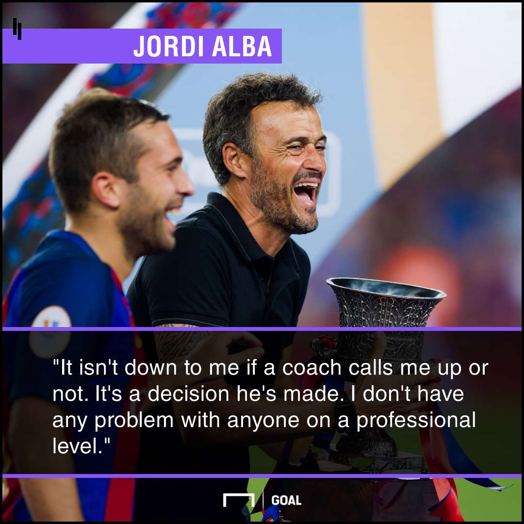 Jordi Alba Luis Enrique PS