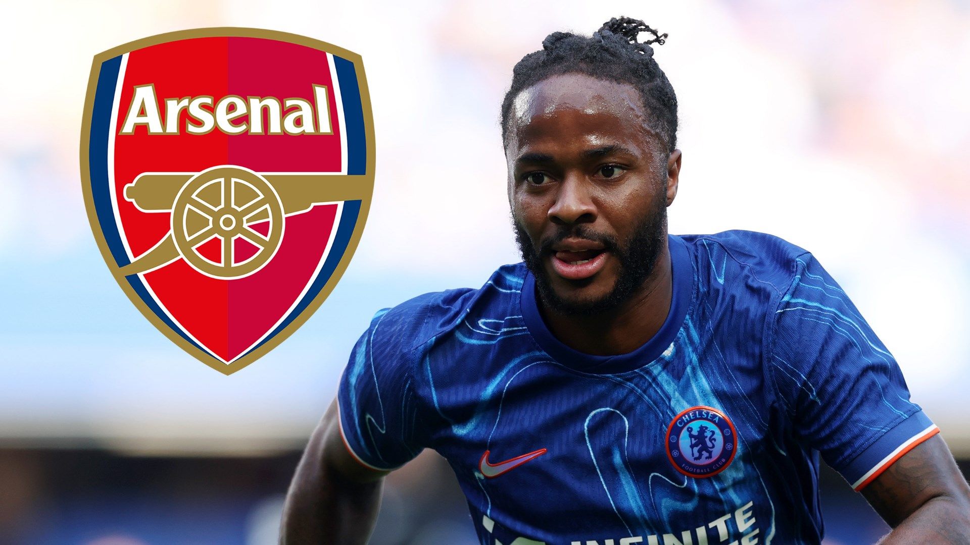 Raheem Sterling Arsenal GFX