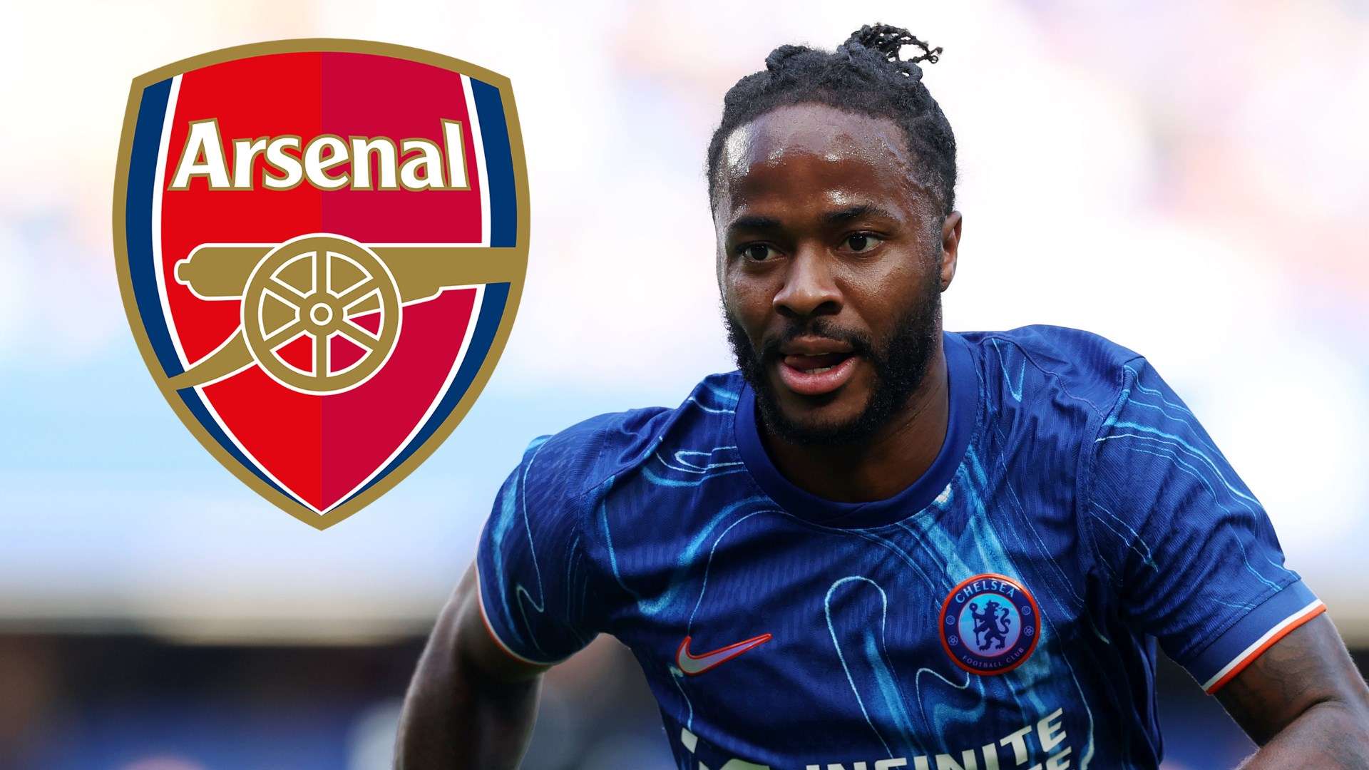 Raheem Sterling Arsenal GFX