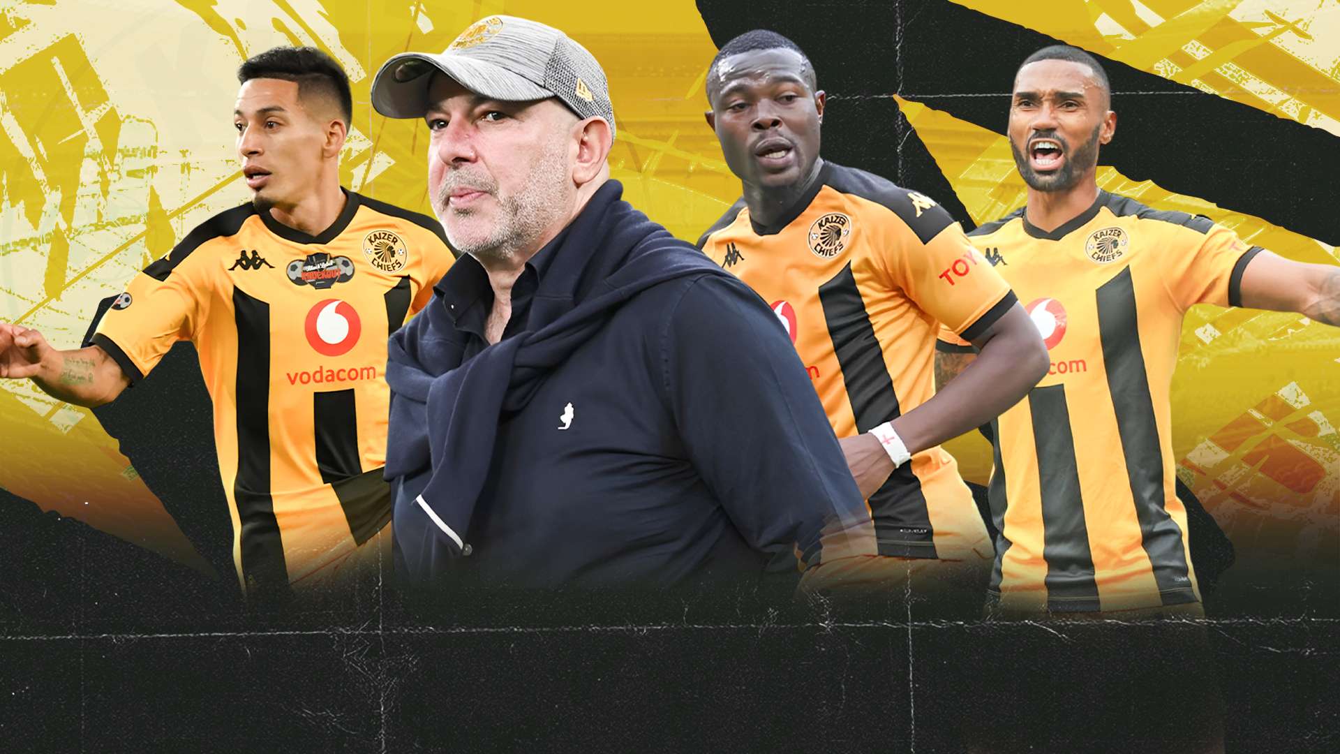 The coach is right Kaizer Chiefs don't have high-quality players! Hugo Broos said it himself after trying them; Problems at Amakhosi got worse when Arthur Zwane released all the senior players, Mathoho