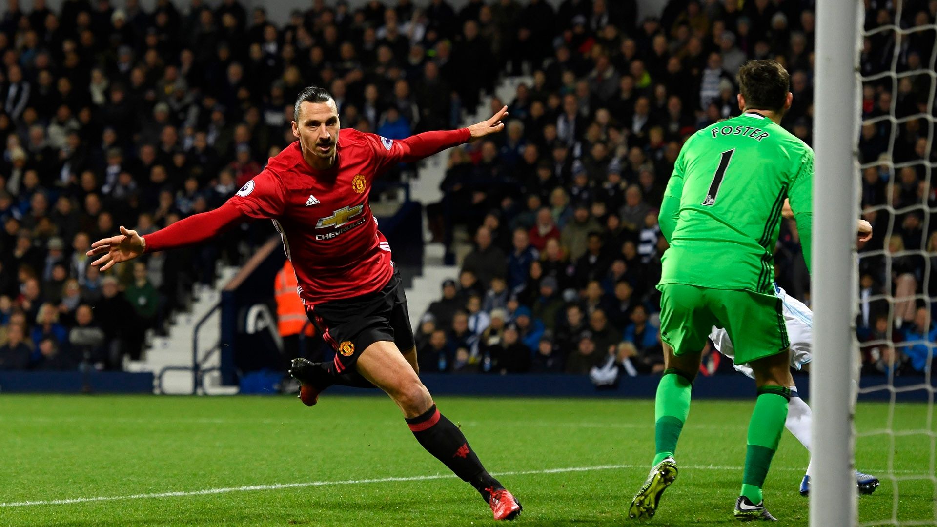 Zlatan Ibrahimovic Manchester United Premier League