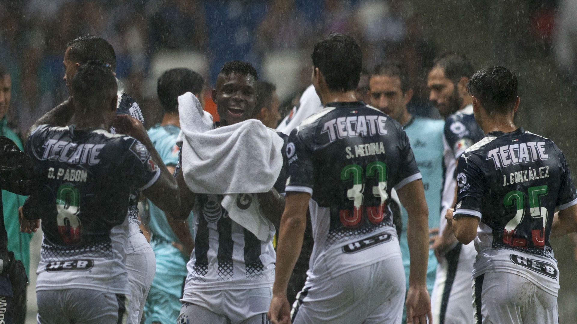 Monterrey rain storm