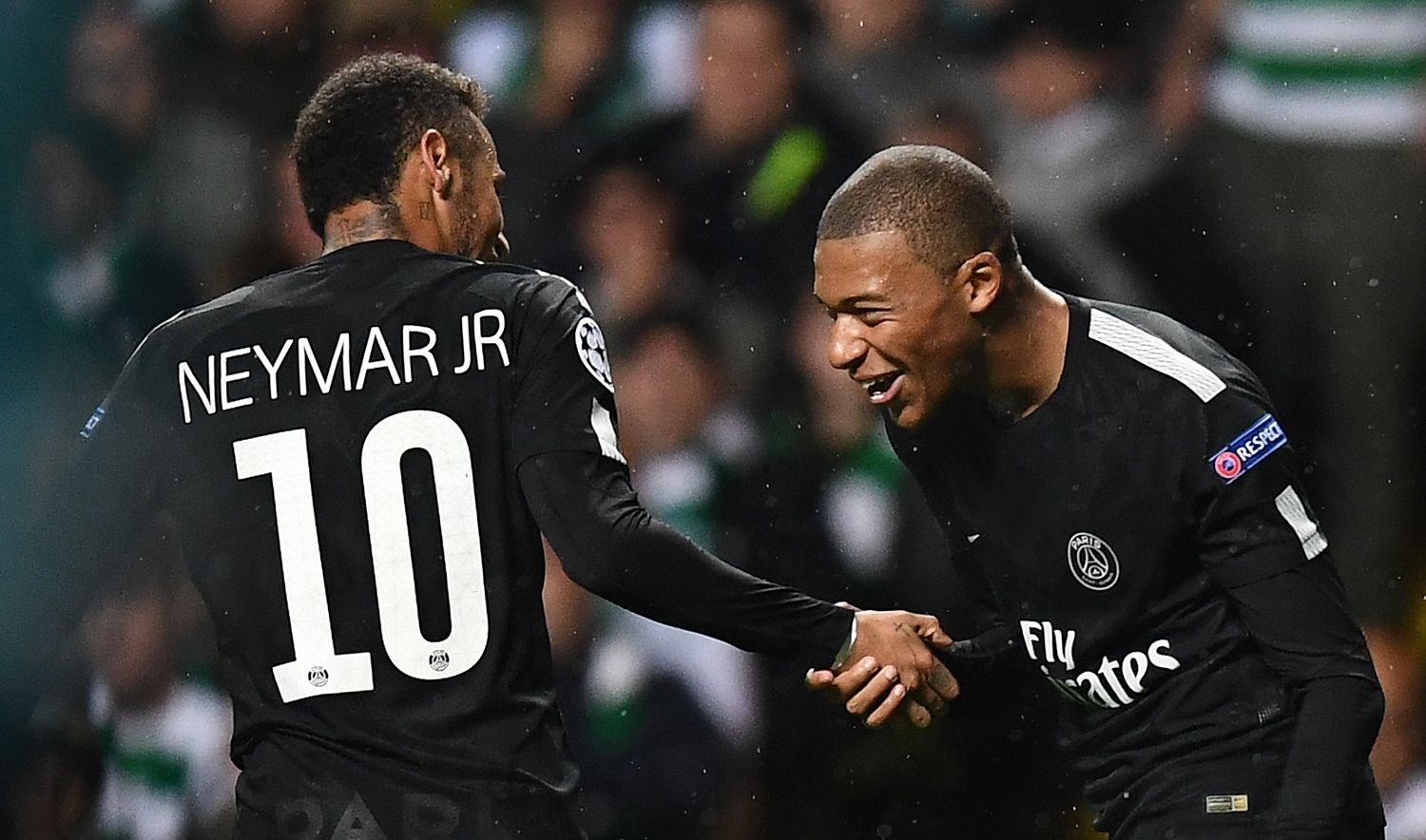 GettyImage Neymar Mbappe