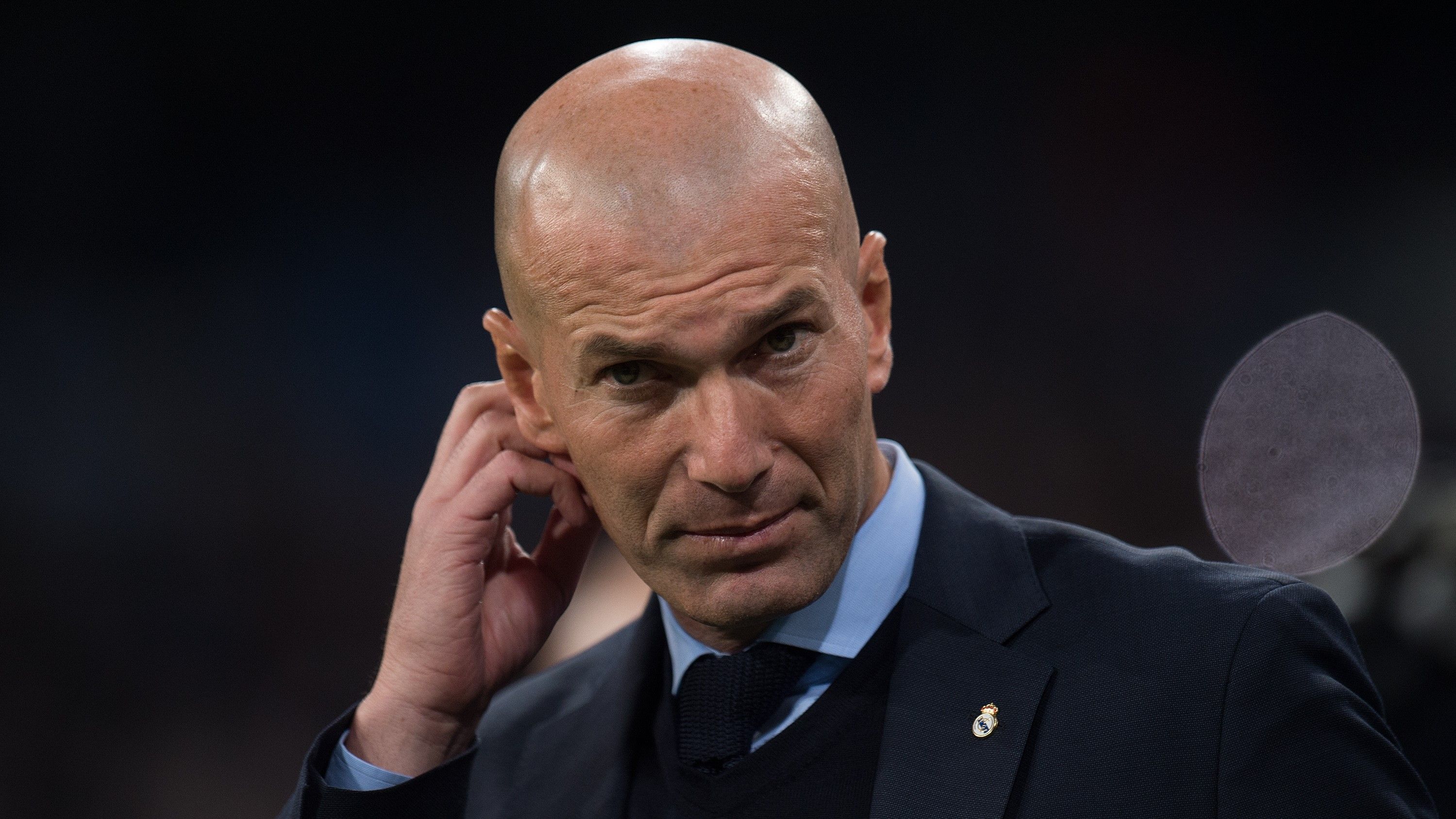 Zinedine Zidane Real Madrid Leganes Copa del Rey 24012018
