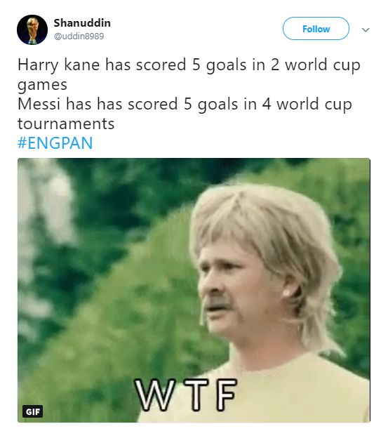 Reactions England 6-1 Panama