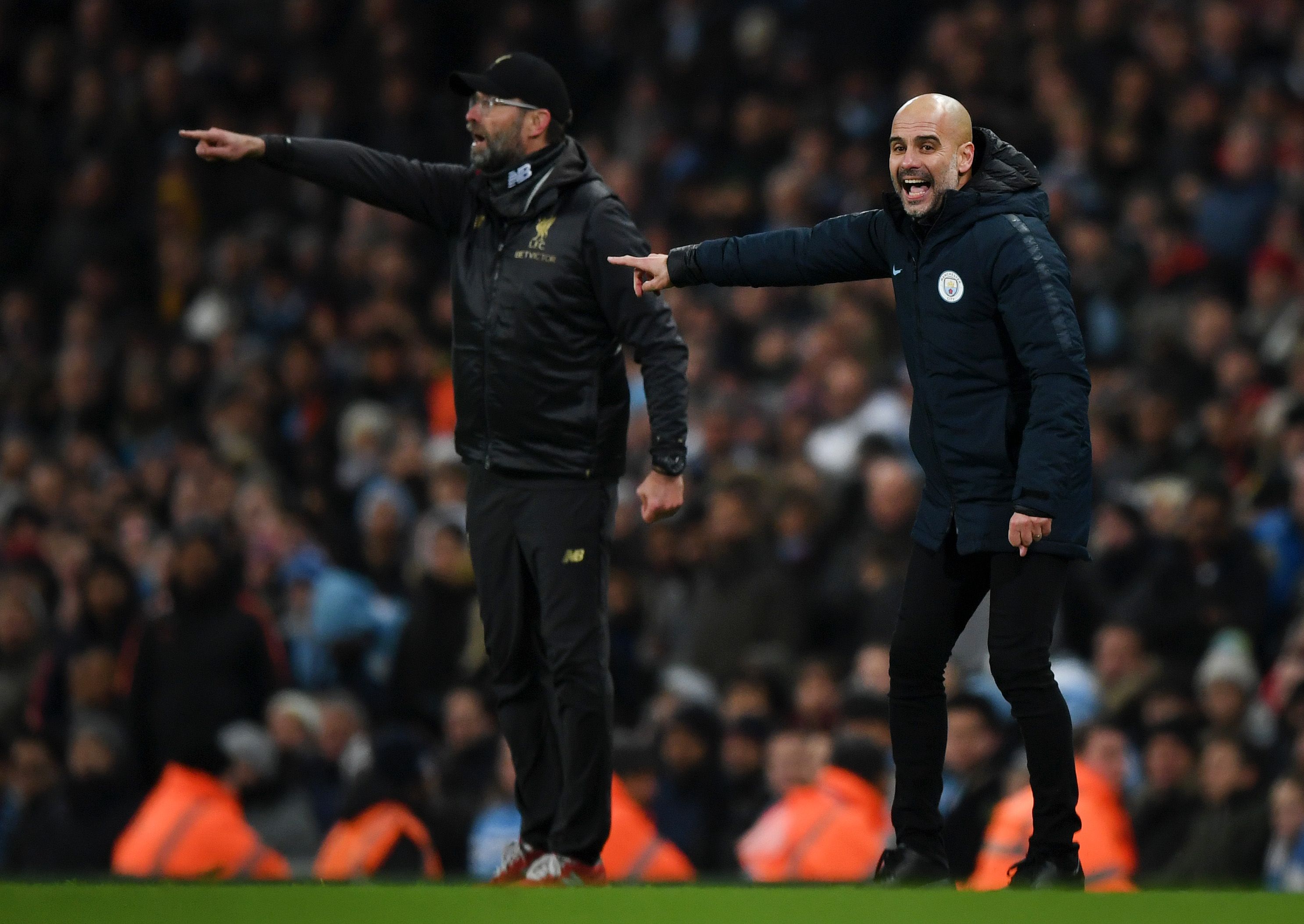 Jurgen Klopp Pep Guardiola