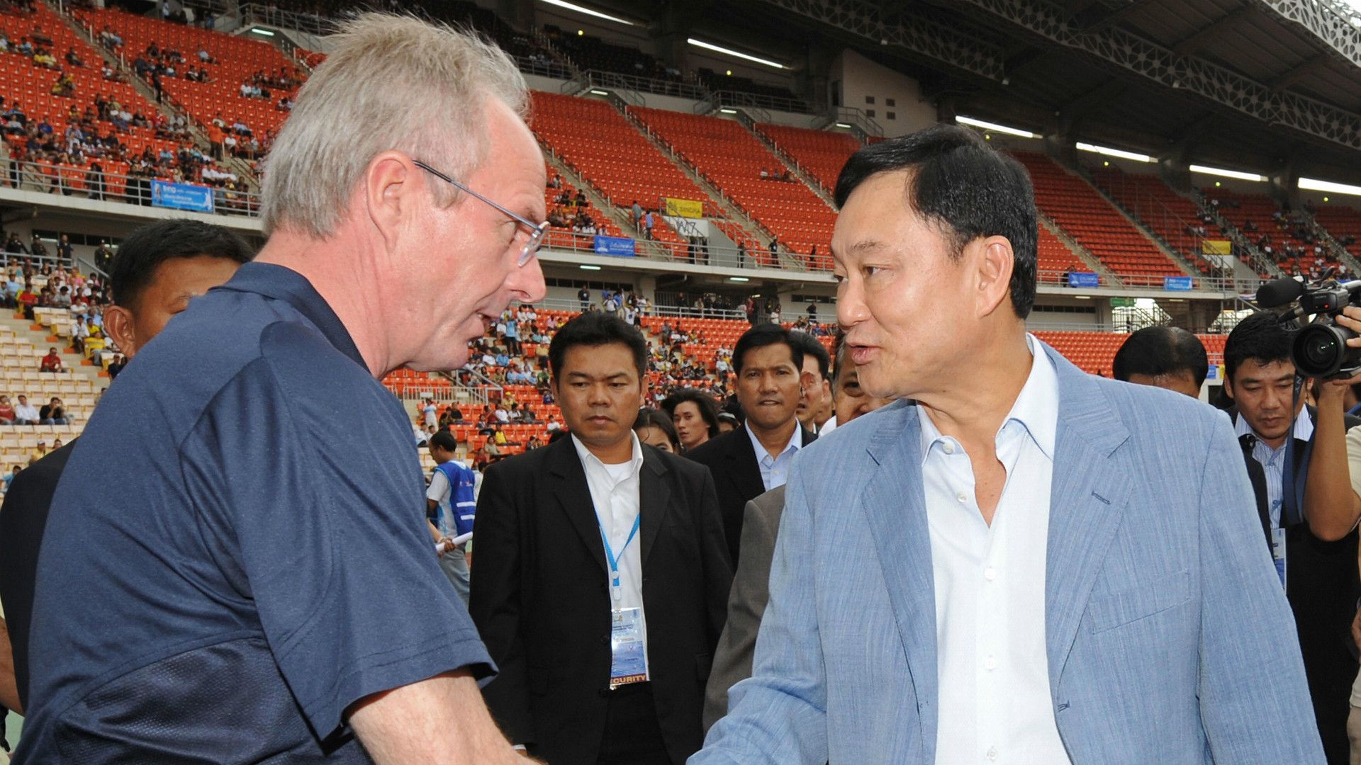 Sven Goran Eriksson Thaksin Shinawatra Manchester City