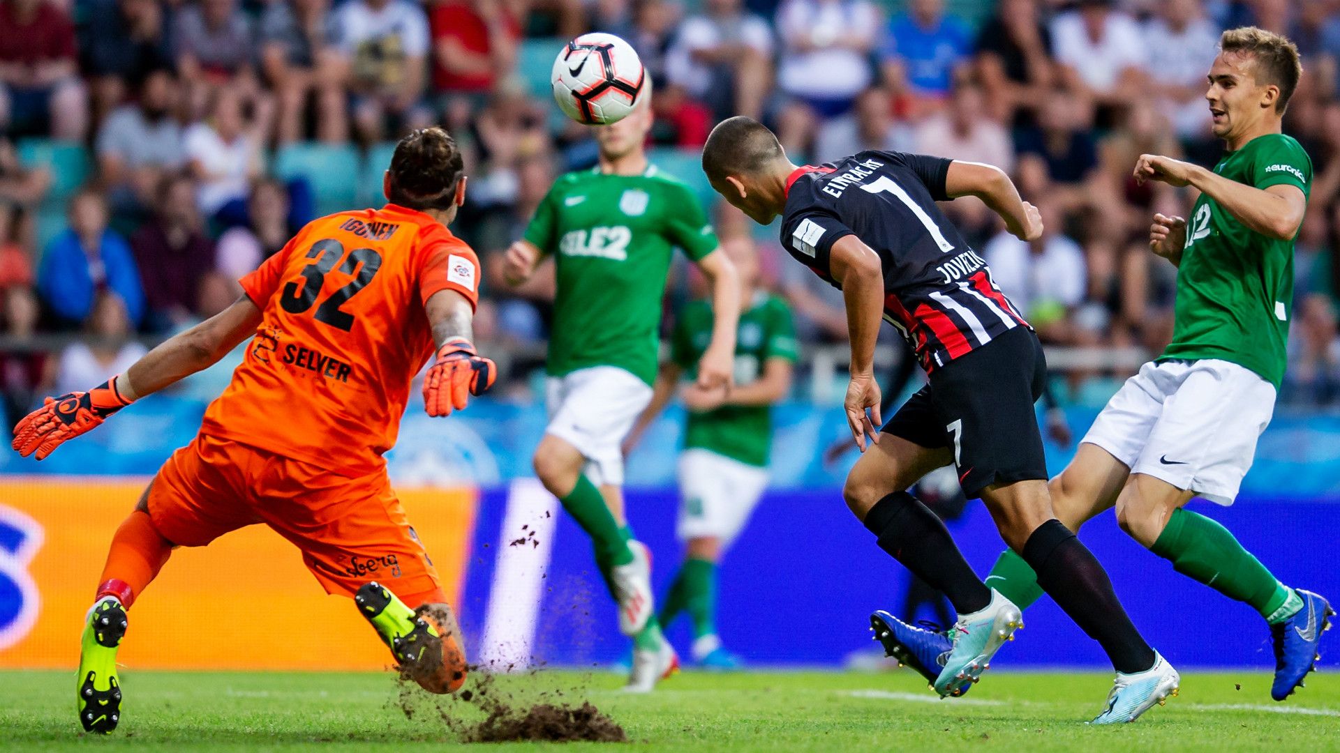 Dejan Joveljic Flora Tallinn Eintracht Frankfurt Europa League 2019