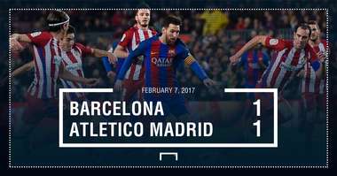 Barca Atleti result